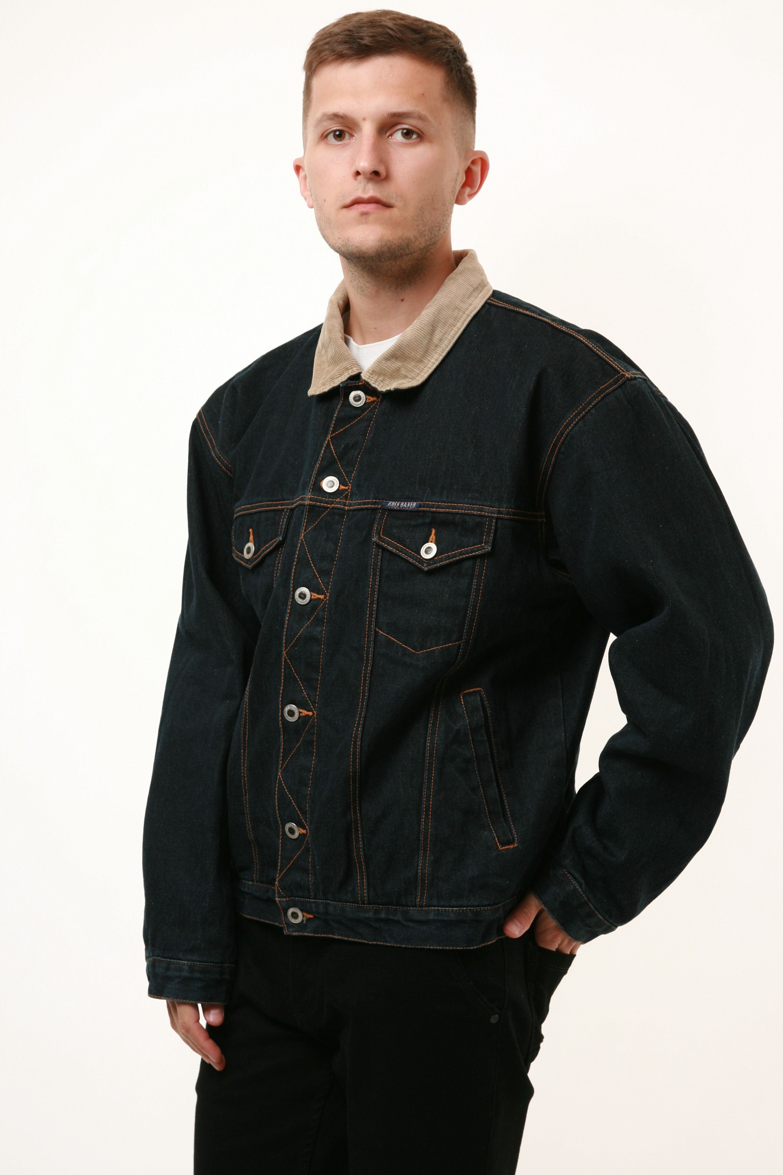 Other 90s Vintage Oldschool John Baner Denim Jacket 15554 Other 90s Vintage Oldschool John Baner Denim Jacket 15554