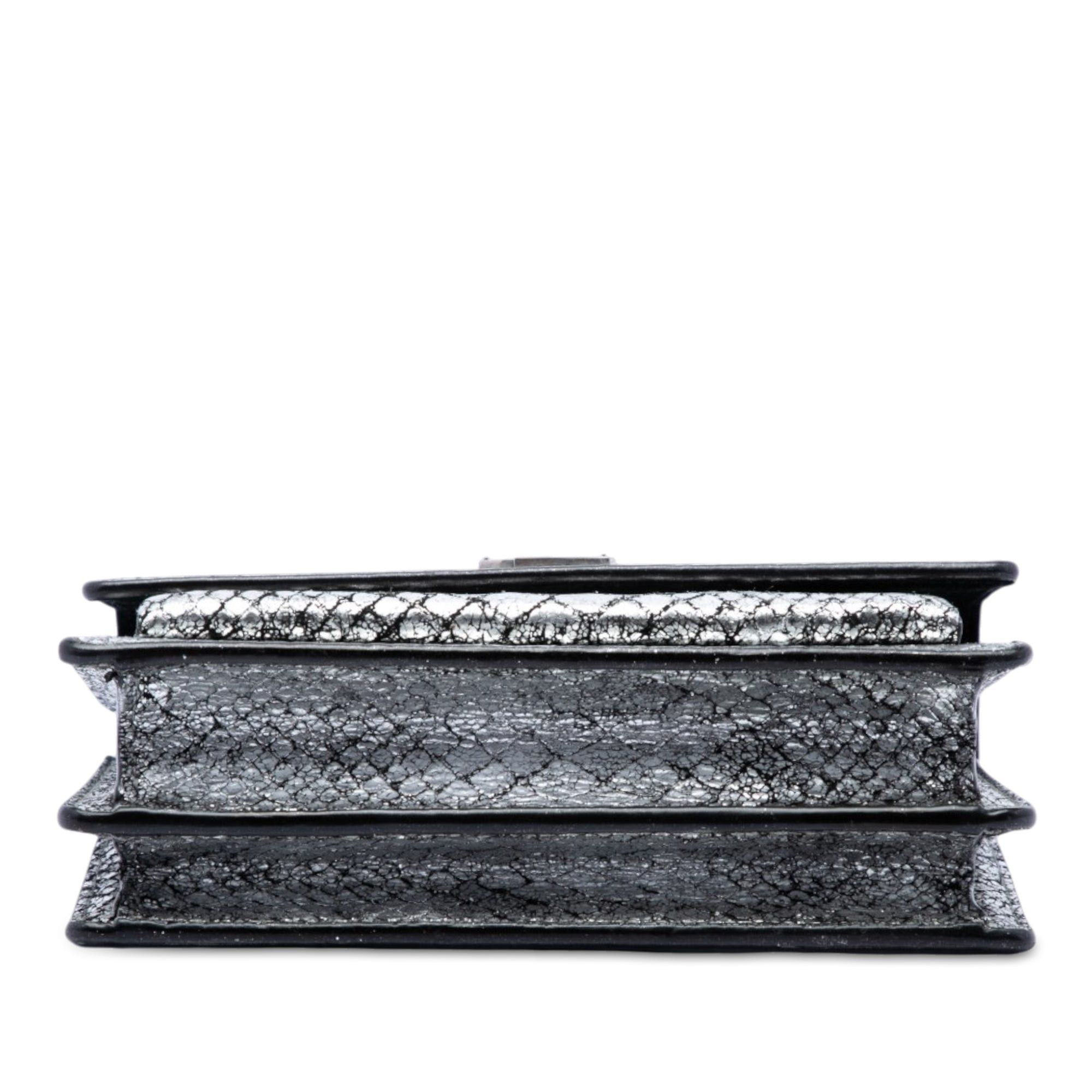Saint Laurent Paris Python Embossed Leather Monogram Sunset Crossbody Size ONE SIZE - 3 Thumbnail
