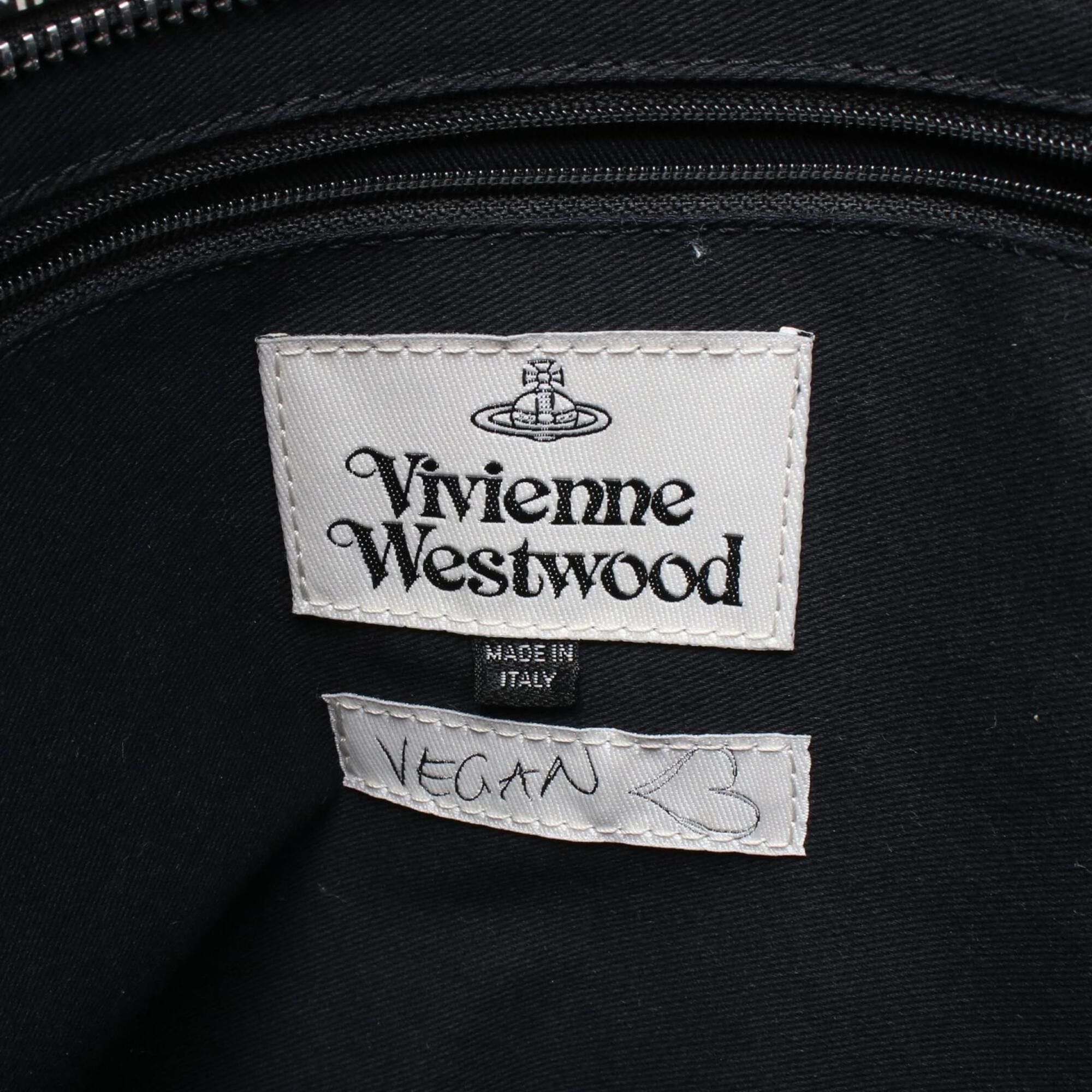 Vivienne Westwood Vivienne Westwood SHOPPER Tote Bag Handbag, Faux Leather, Women's, Pink/Black/Multicolor, 4205007DS0012O101 Size ONE SIZE - 4 Thumbnail