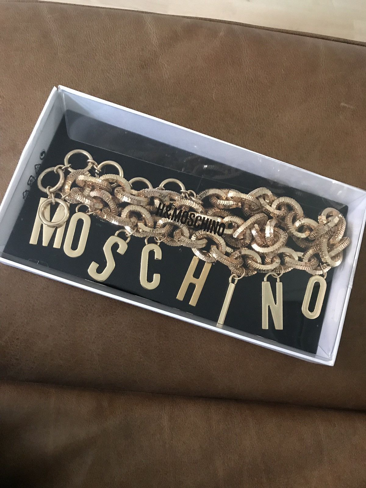 H M Moschino H M x Moschino Belt FINAL DROP Grailed