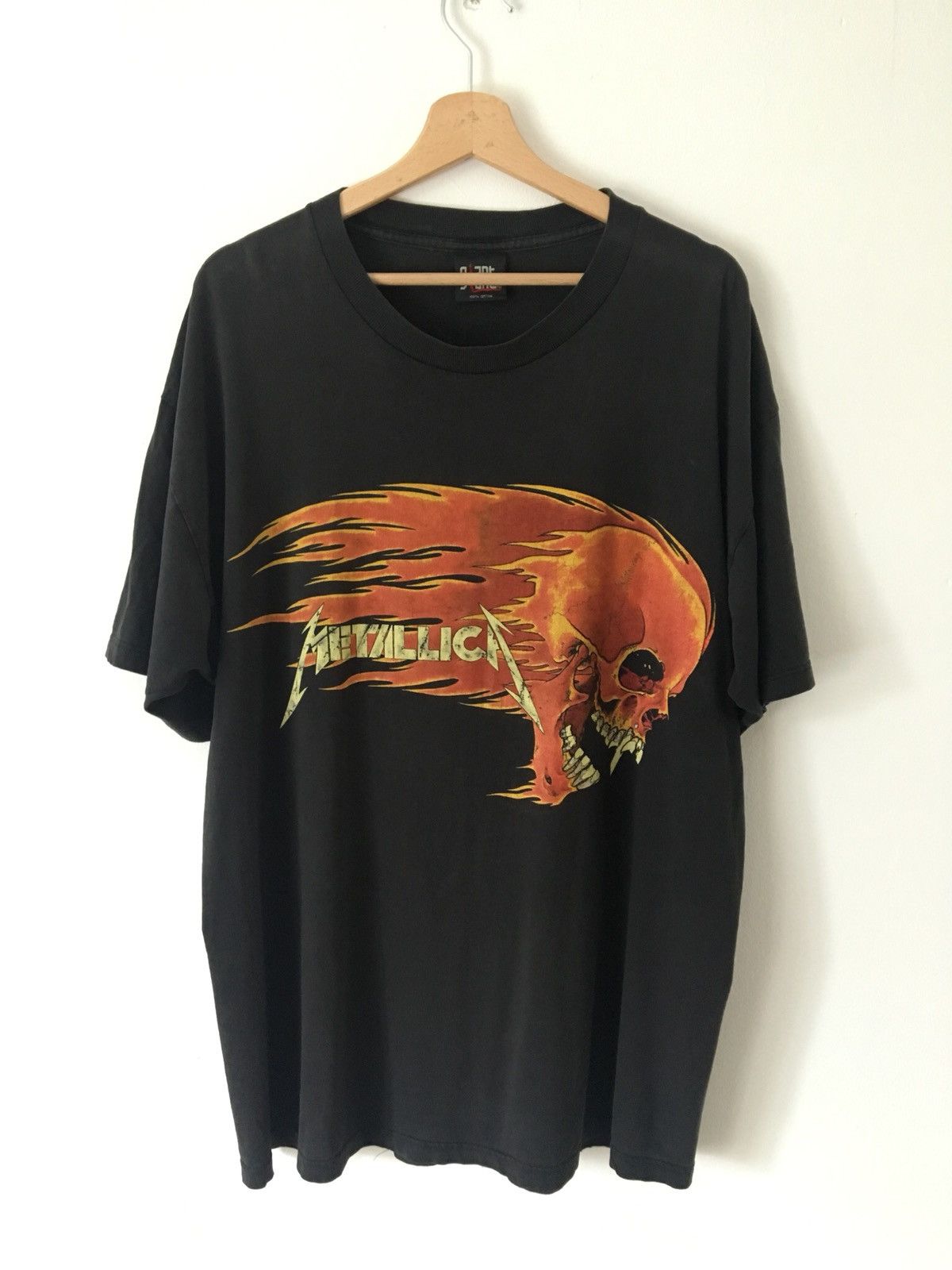 Vintage Vintage Metallica 1994 Flaming Skull T-shirt | Grailed