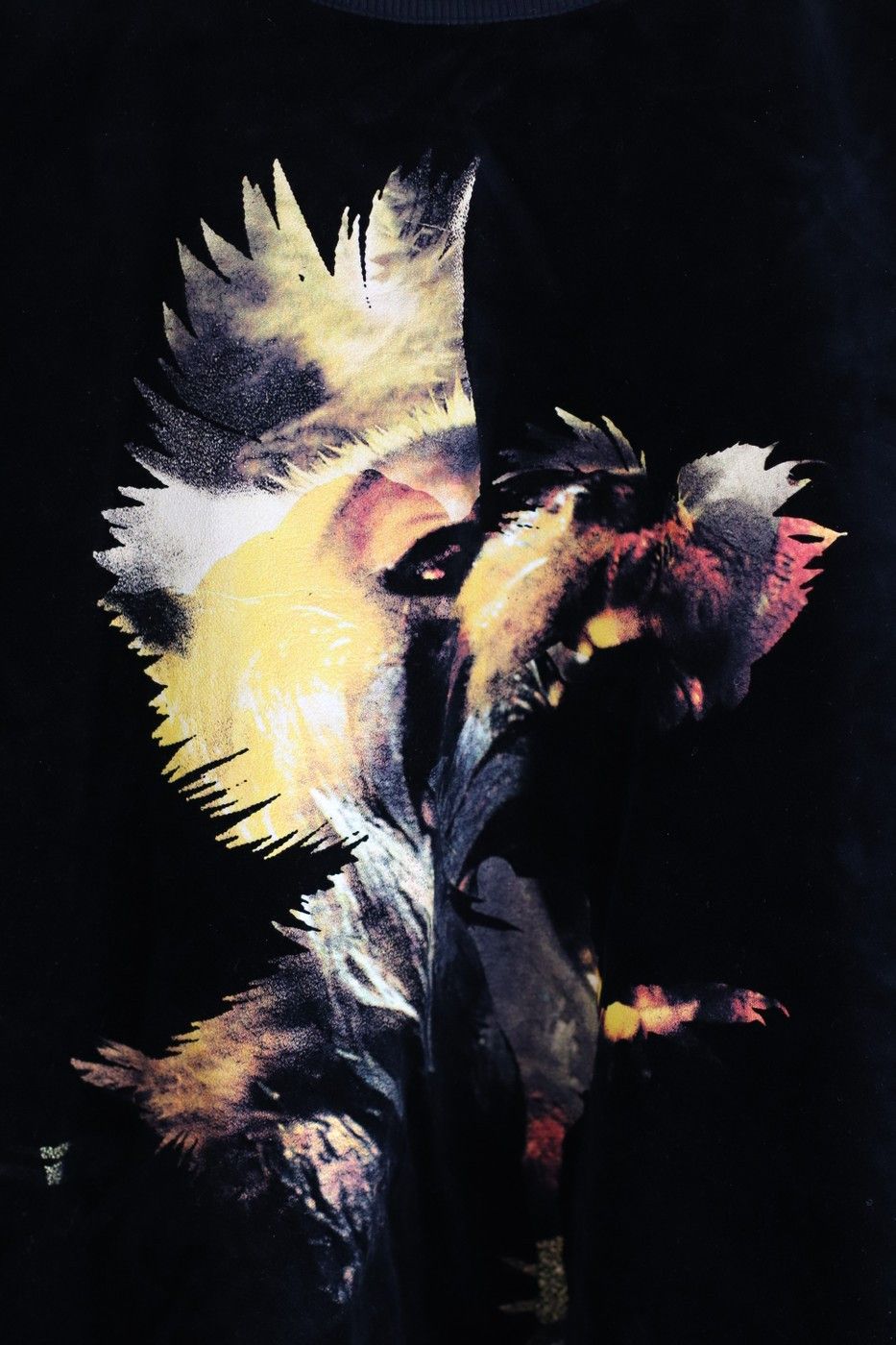Givenchy Velour Rooster Sweatshirt Size US L / EU 52-54 / 3 - 3 Thumbnail