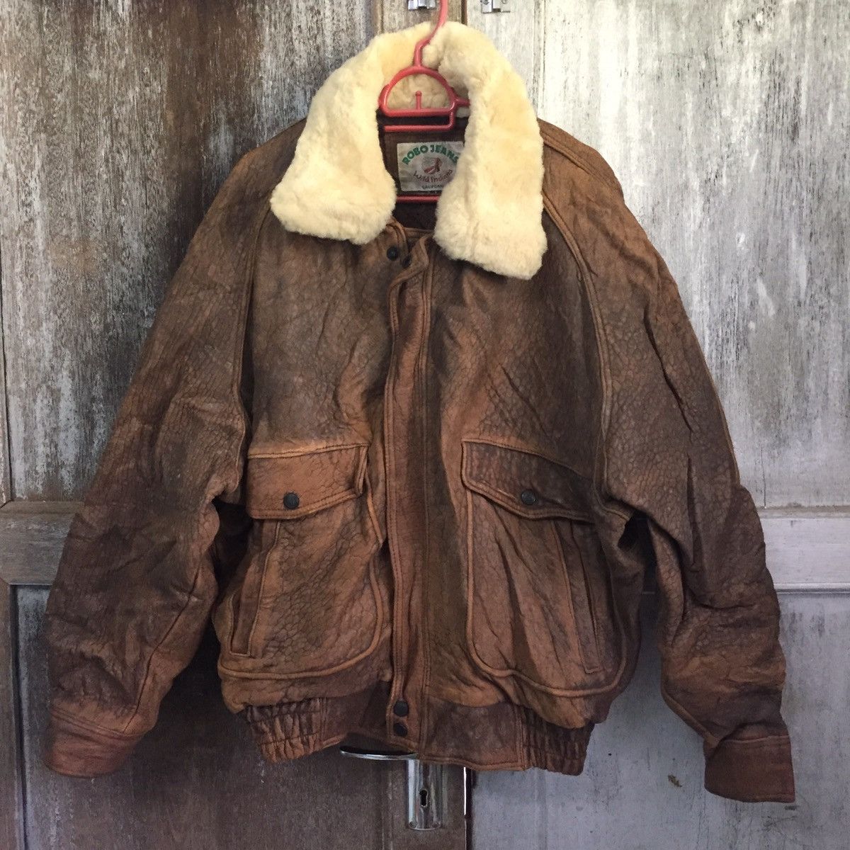Robo Jeans Wild Indians California (sheep leather) Jacket