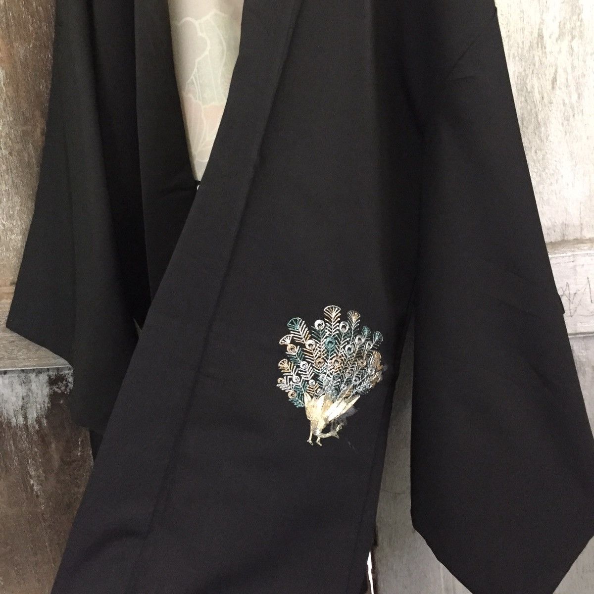 Japanese Brand Peacock Decoration Japanese Kimono Size US L / EU 52-54 / 3 - 3 Thumbnail