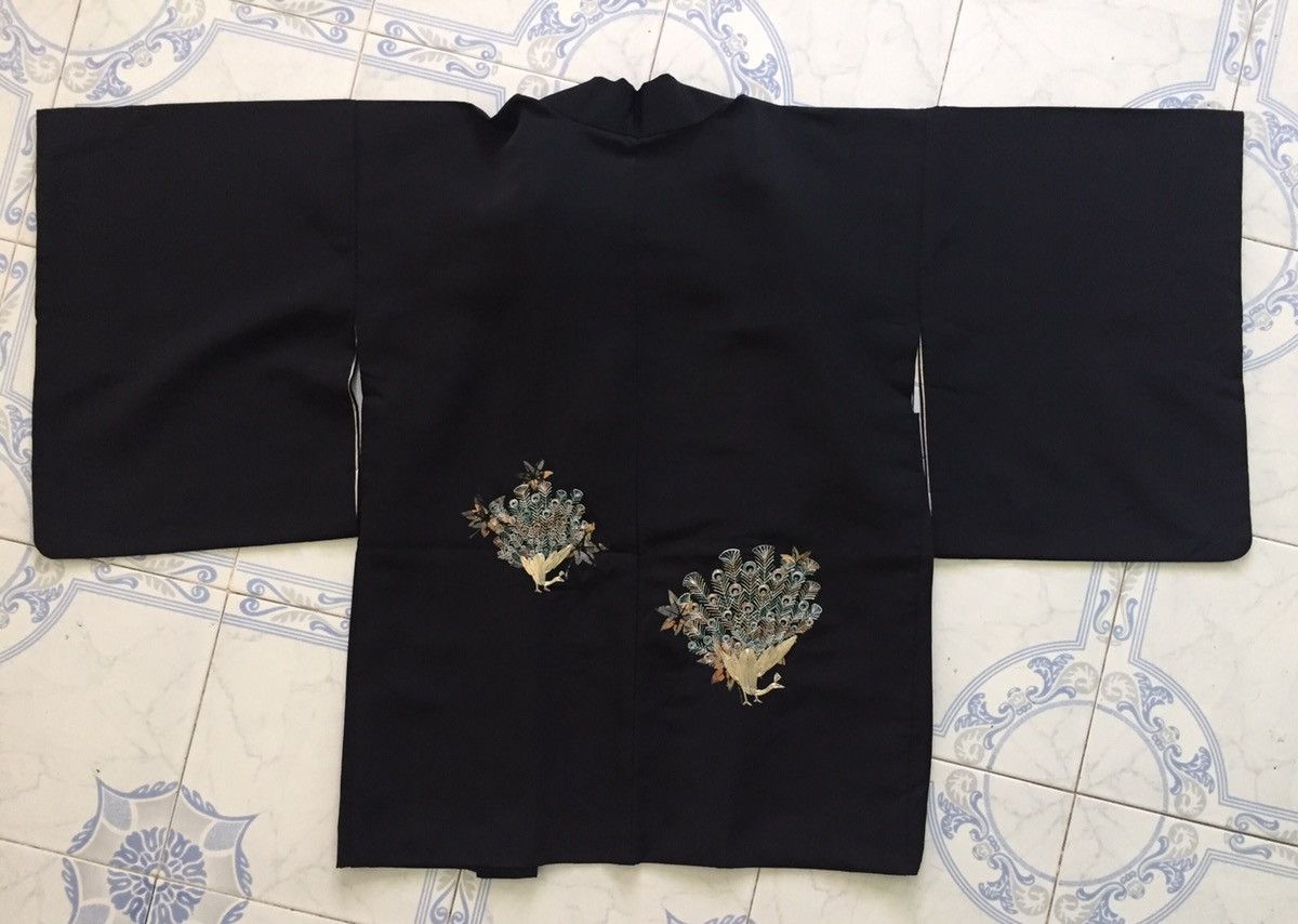 Japanese Brand Peacock Decoration Japanese Kimono Size US L / EU 52-54 / 3 - 5 Thumbnail