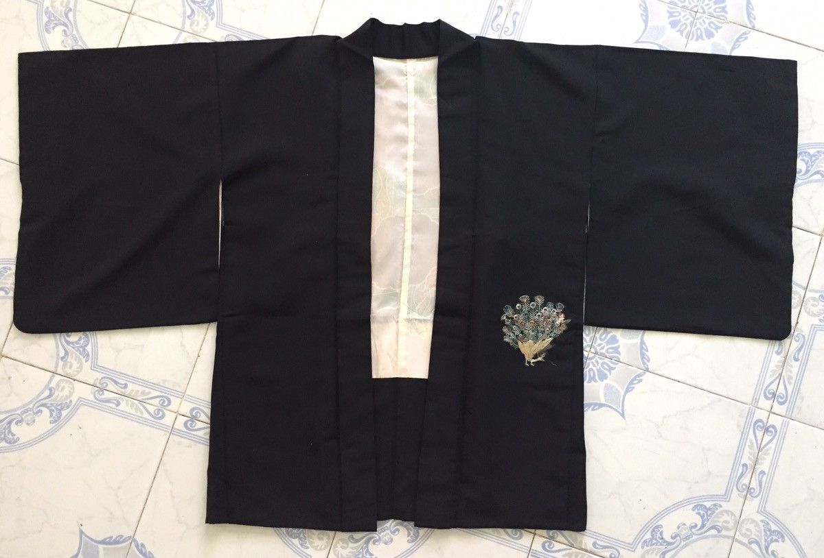 Japanese Brand Peacock Decoration Japanese Kimono Size US L / EU 52-54 / 3 - 4 Thumbnail