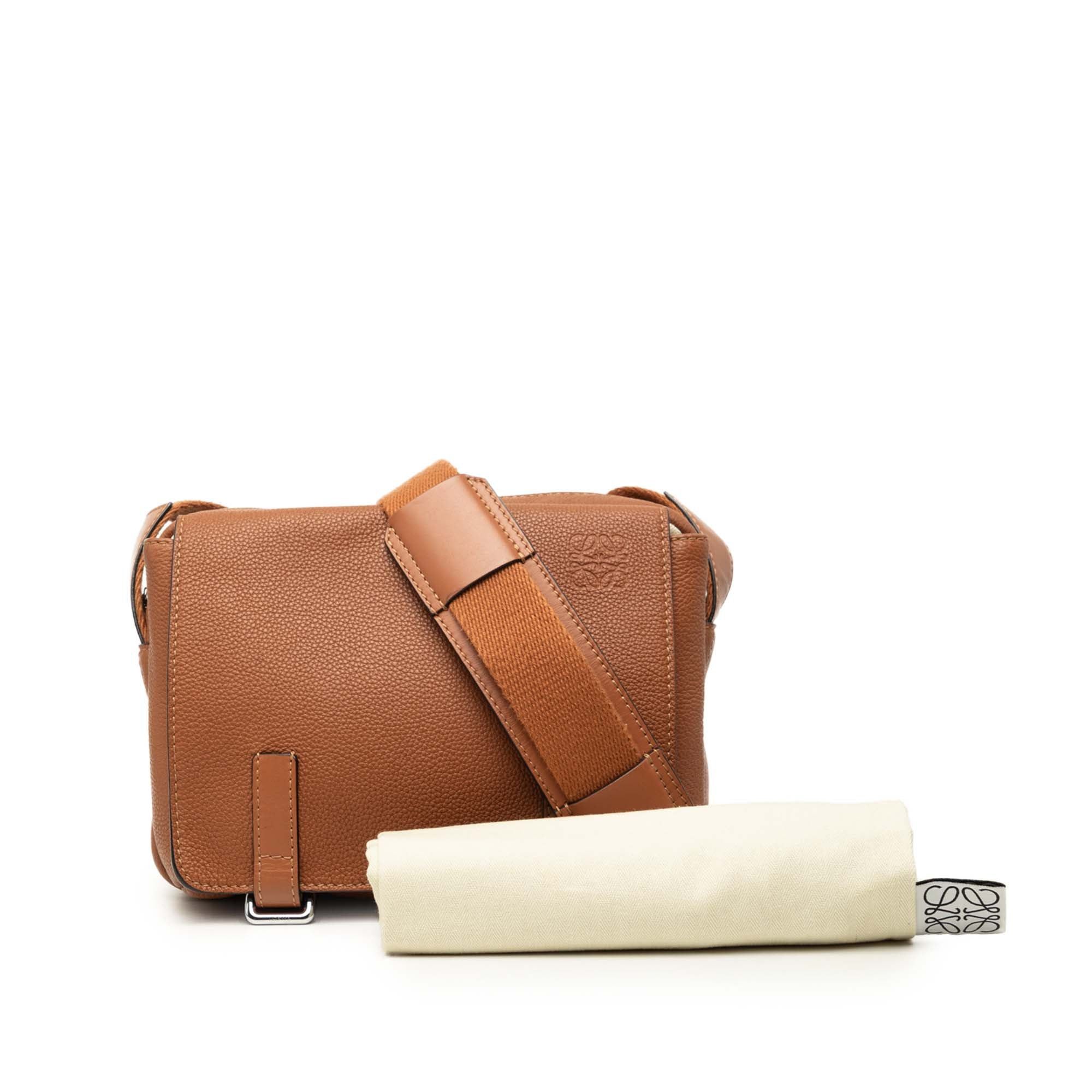 Loewe Soft Grained Calfskin Military Messenger Bag XS Size ONE SIZE - 8 Thumbnail