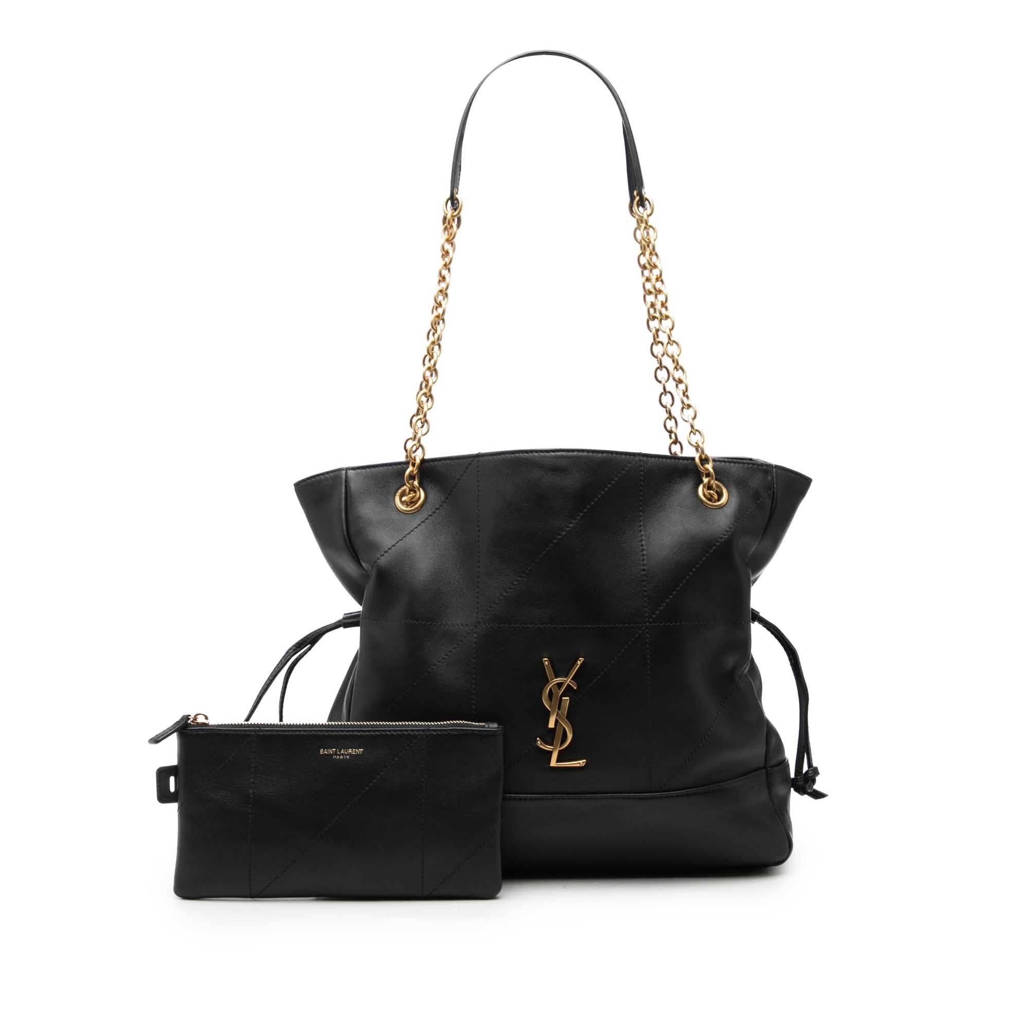 Saint Laurent Paris Quilted Lambskin Jamie Shopping Tote Size ONE SIZE - 7 Thumbnail