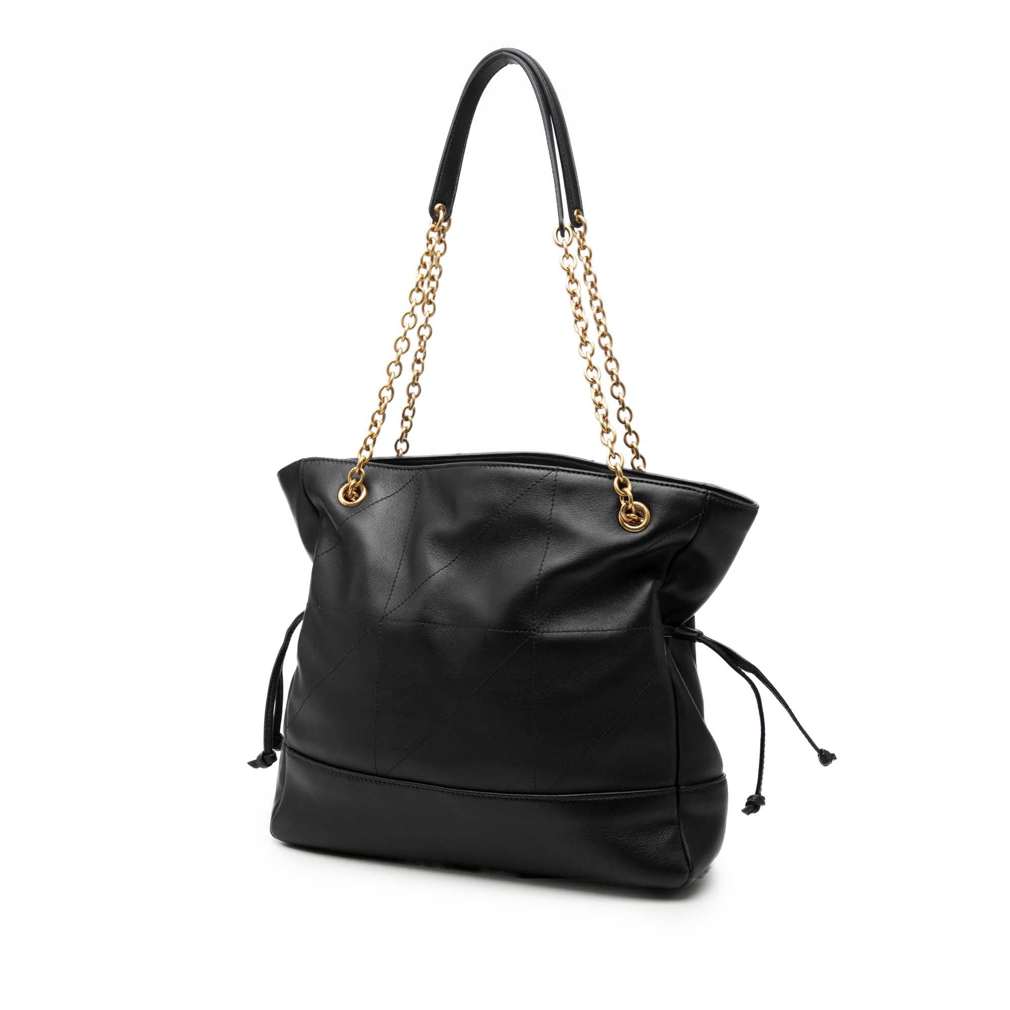 Saint Laurent Paris Quilted Lambskin Jamie Shopping Tote Size ONE SIZE - 2 Thumbnail