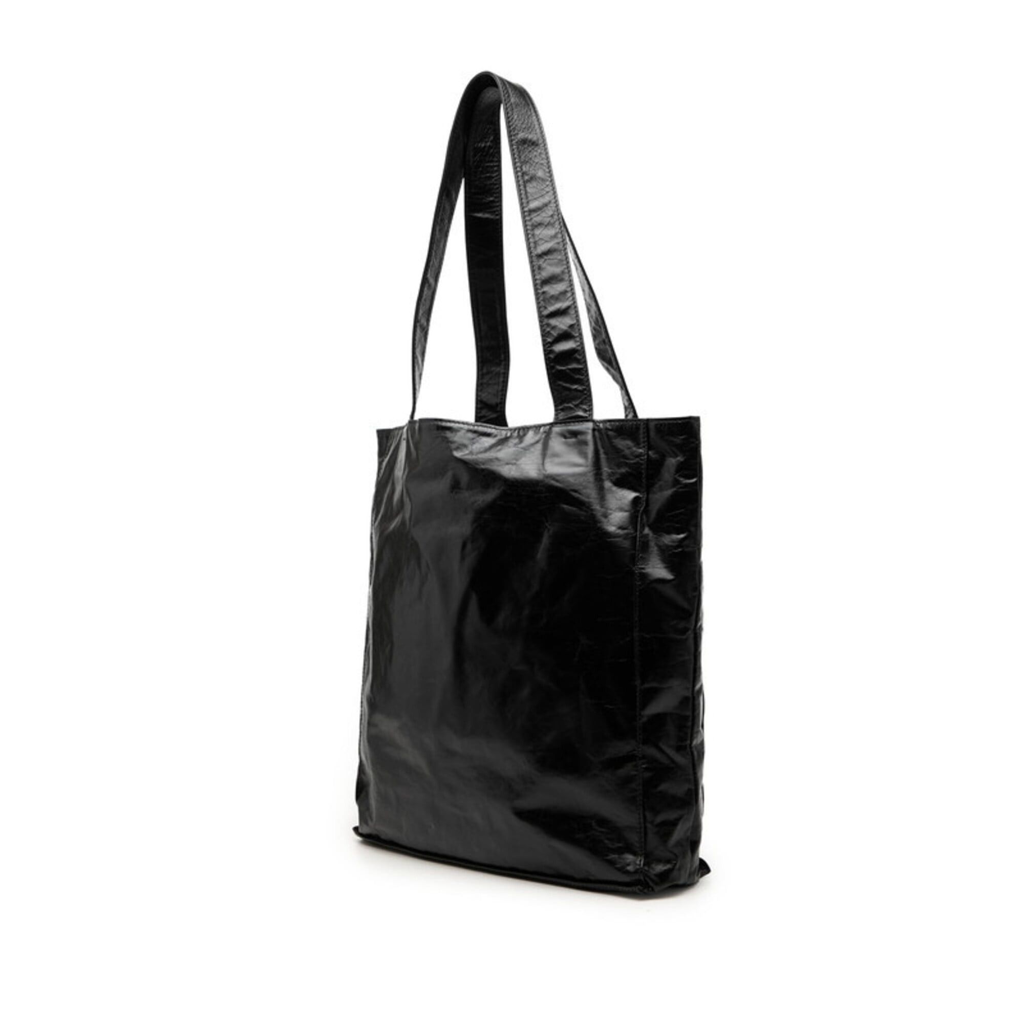 Valentino Valentino VLTN logo tote bag, shoulder black leather, women's. Size ONE SIZE - 2 Thumbnail