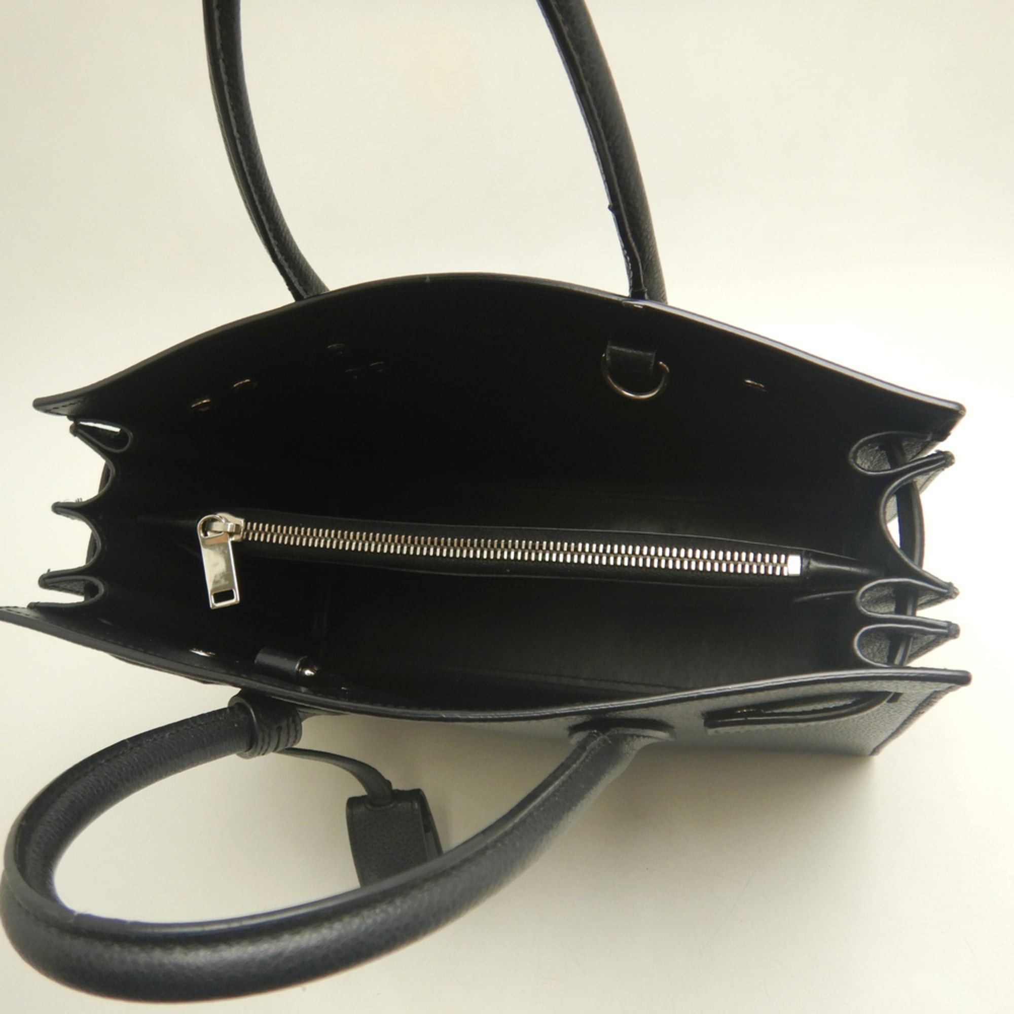 Yves Saint Laurent YVES SAINT LAURENT Sac de Jour Baby 421863 Handbag, Calfskin, Black, Women's 254275 Size ONE SIZE - 5 Thumbnail