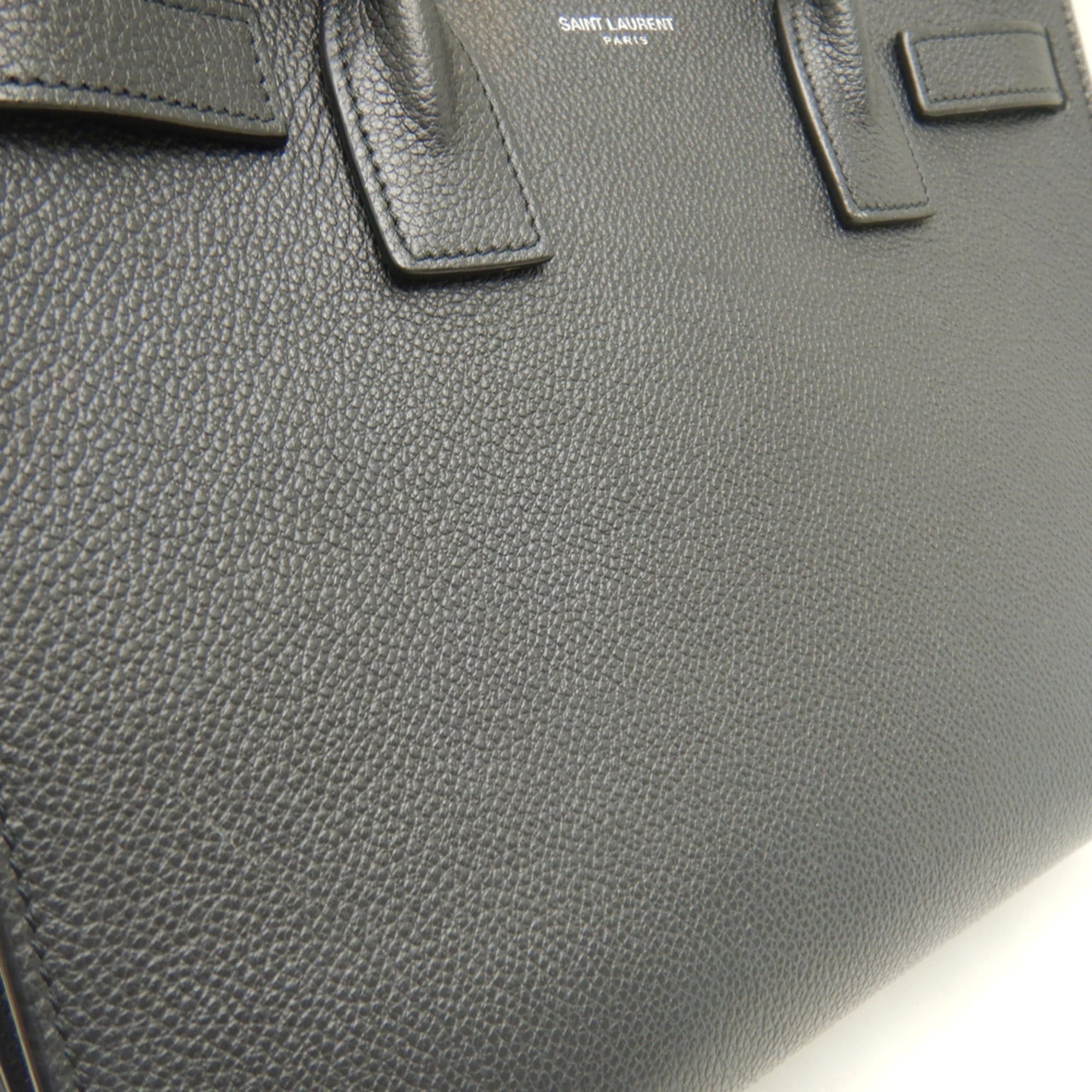 Yves Saint Laurent YVES SAINT LAURENT Sac de Jour Baby 421863 Handbag, Calfskin, Black, Women's 254275 Size ONE SIZE - 8 Thumbnail