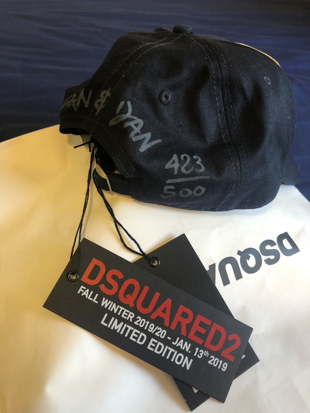 Dsquared2 limited edition cap 2019 clearance