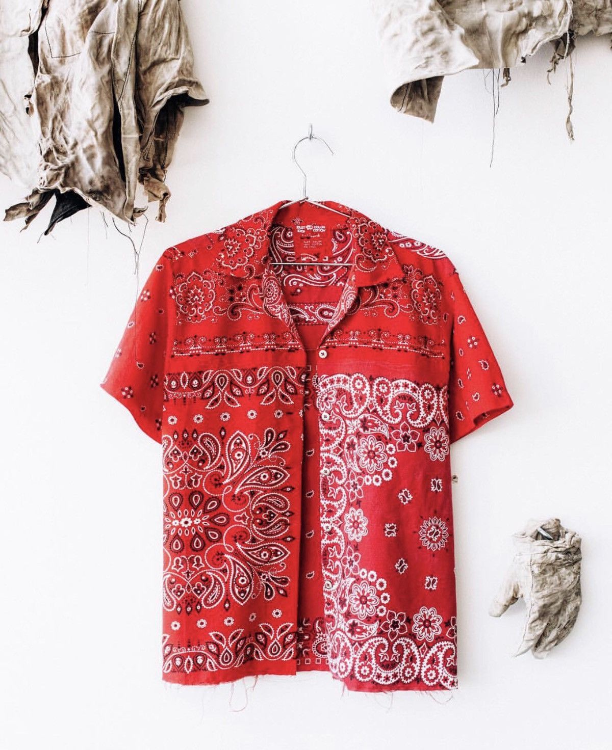 Vintage WornOn LA Vintage Bandana Shirt Size US M / EU 48-50 / 2 - 1 Thumbnail