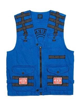 Guess × Places + Faces Guess Places + Faces Blue Vest Complex Con Exclusive Size US L / EU 52-54 / 3 - 1 Thumbnail