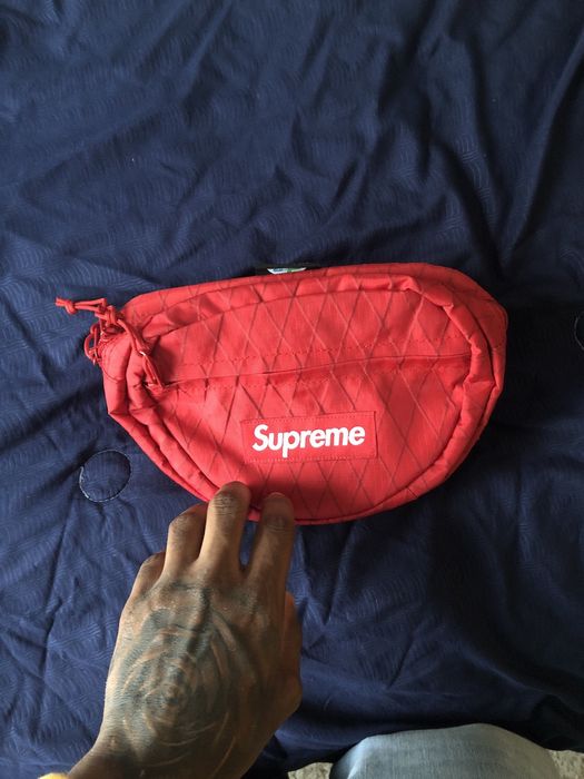 Supreme Waist Bag (FW18) Red - Size One Size