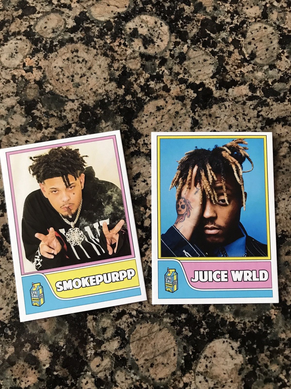 Lyrical Lemonade Player Cards Smokepurpp Juice Wrld
