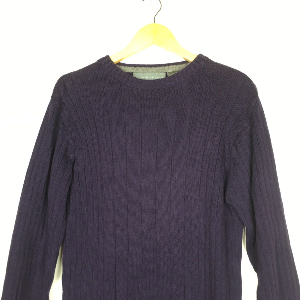 Oscar De La Renta Oscar de la Renta Ribbed Knit Sweater Size US M / EU 48-50 / 2 - 2 Thumbnail