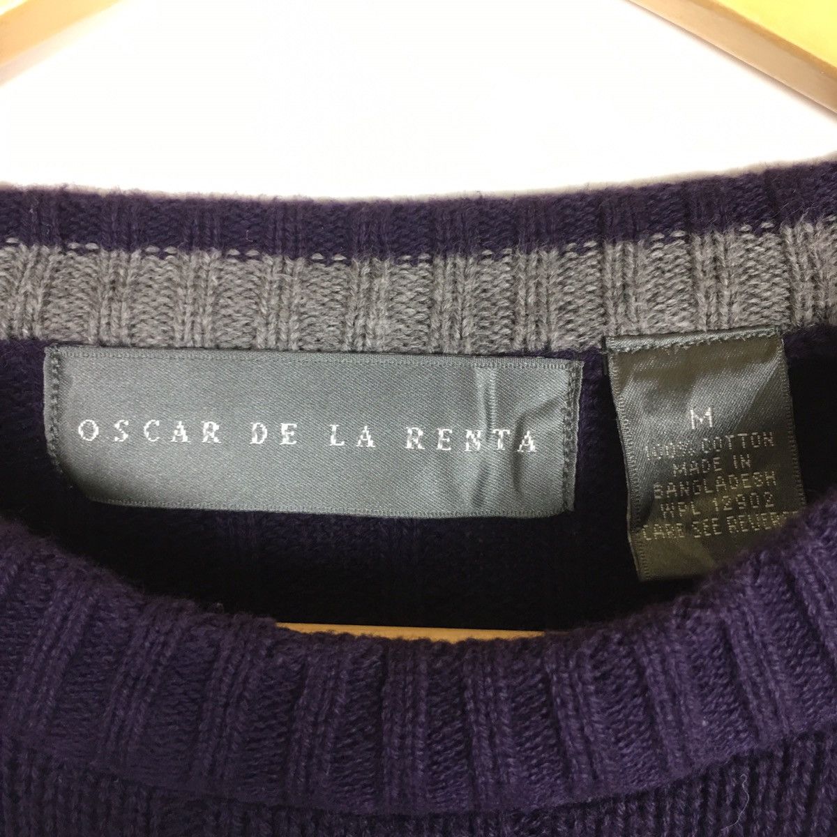 Oscar De La Renta Oscar de la Renta Ribbed Knit Sweater Size US M / EU 48-50 / 2 - 4 Thumbnail