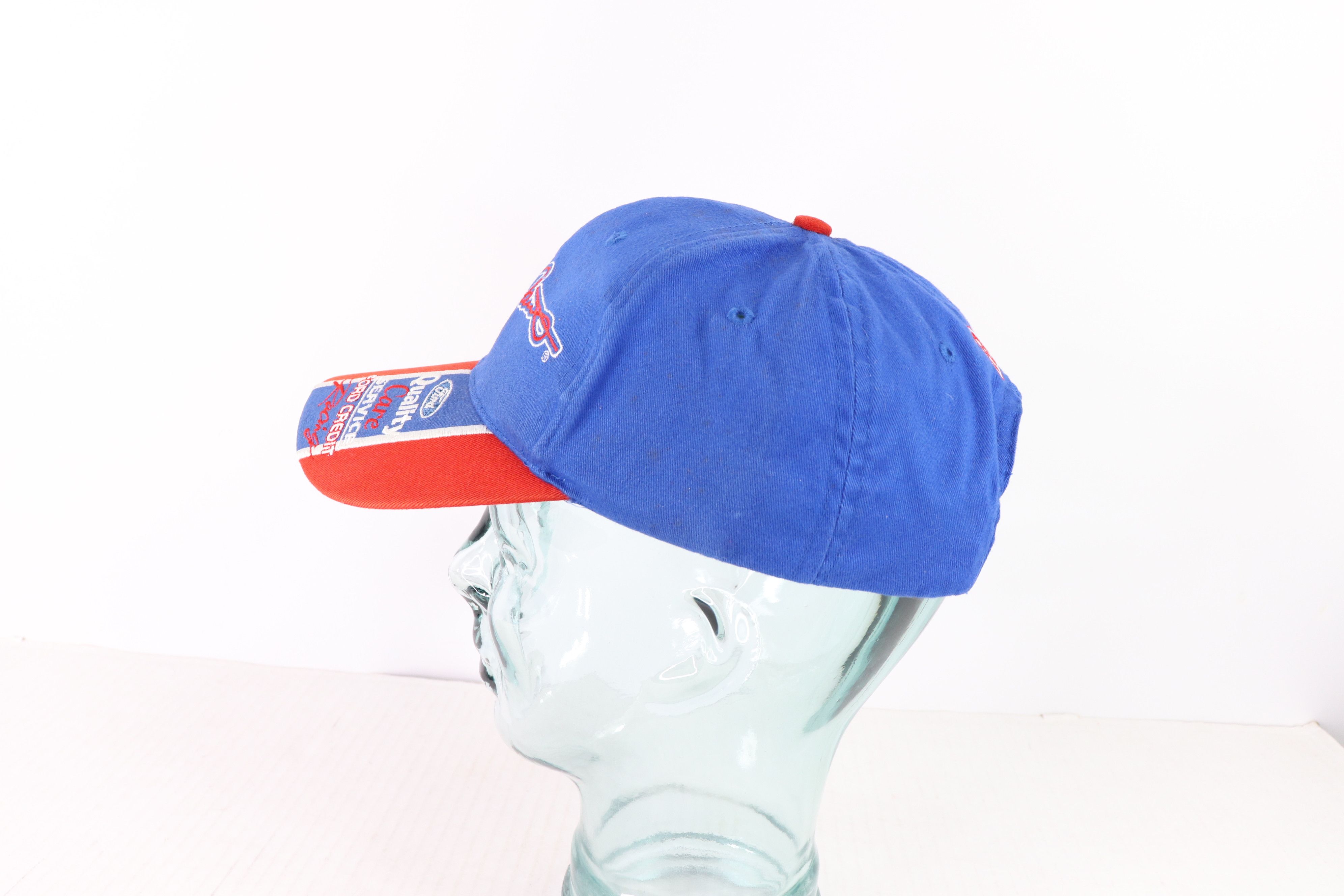 NASCAR × Vintage Vintage 90s NASCAR Dale Jarrett Ford Motor Co Racing Hat Size ONE SIZE - 8 Thumbnail