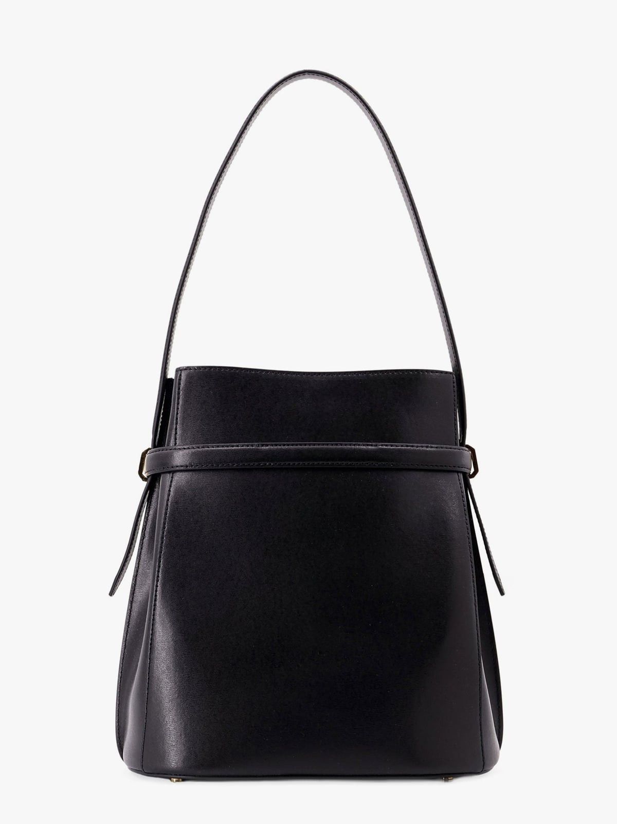 Toteme Toteme Belted leather bucket bag Size ONE SIZE - 3 Thumbnail