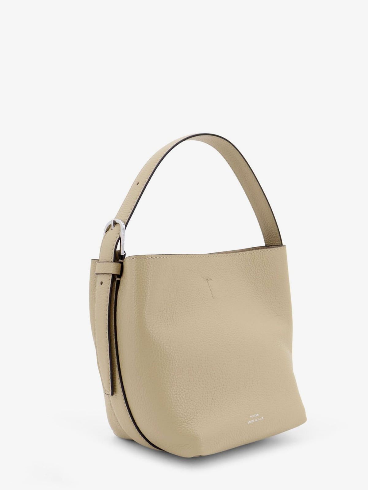 Toteme Toteme Petite Belted leather handbag with logo lettering pri Size ONE SIZE - 3 Thumbnail