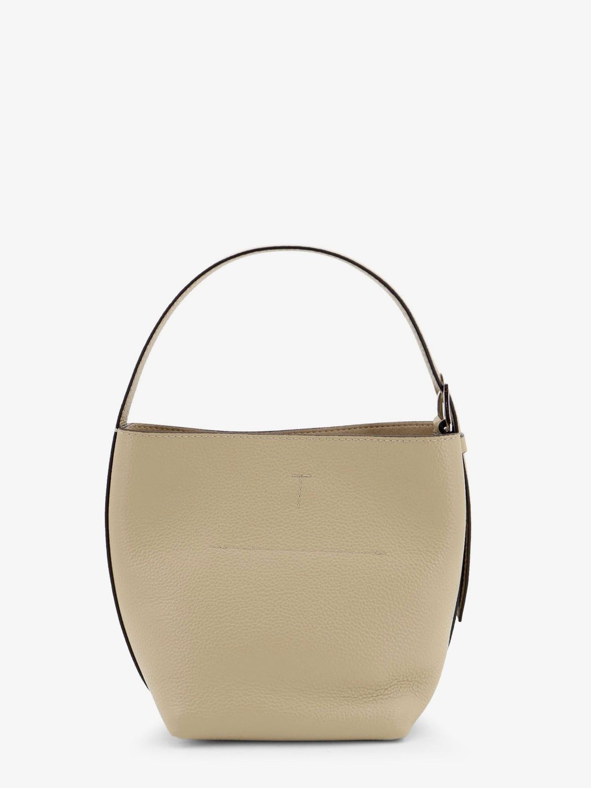Toteme Toteme Petite Belted leather handbag with logo lettering pri Size ONE SIZE - 2 Thumbnail