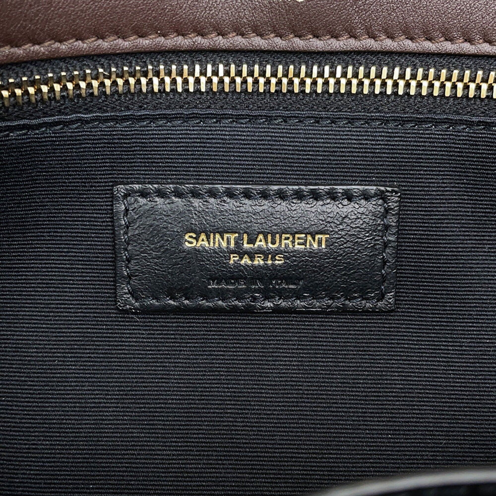 Yves Saint Laurent Yves Saint Laurent Saint Laurent Paris Chain Shoulder Bag Niki Raffia Leather 620329 SAINT LAURENT PARIS Handbag Size ONE SIZE - 13 Thumbnail