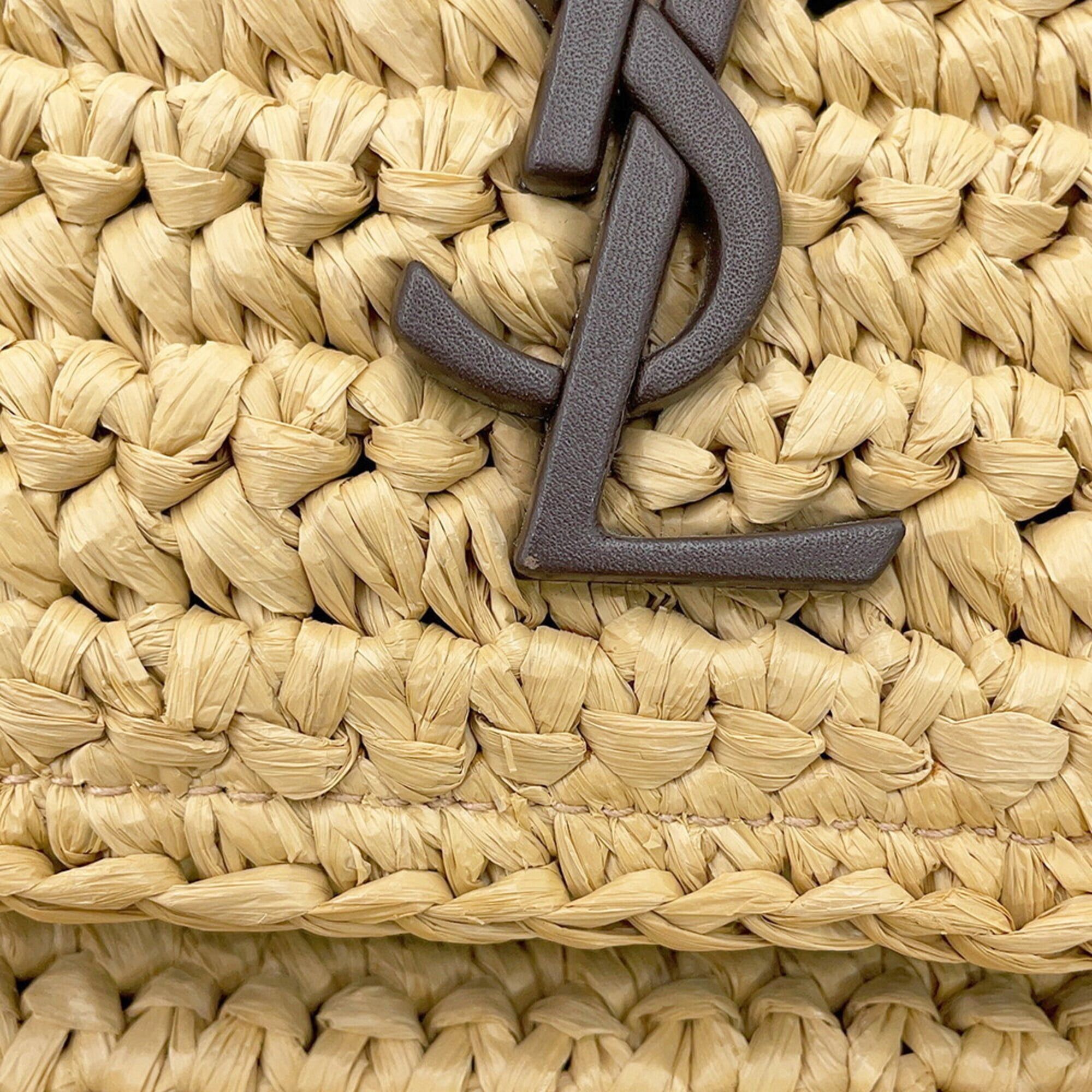 Yves Saint Laurent Yves Saint Laurent Saint Laurent Paris Chain Shoulder Bag Niki Raffia Leather 620329 SAINT LAURENT PARIS Handbag Size ONE SIZE - 8 Thumbnail