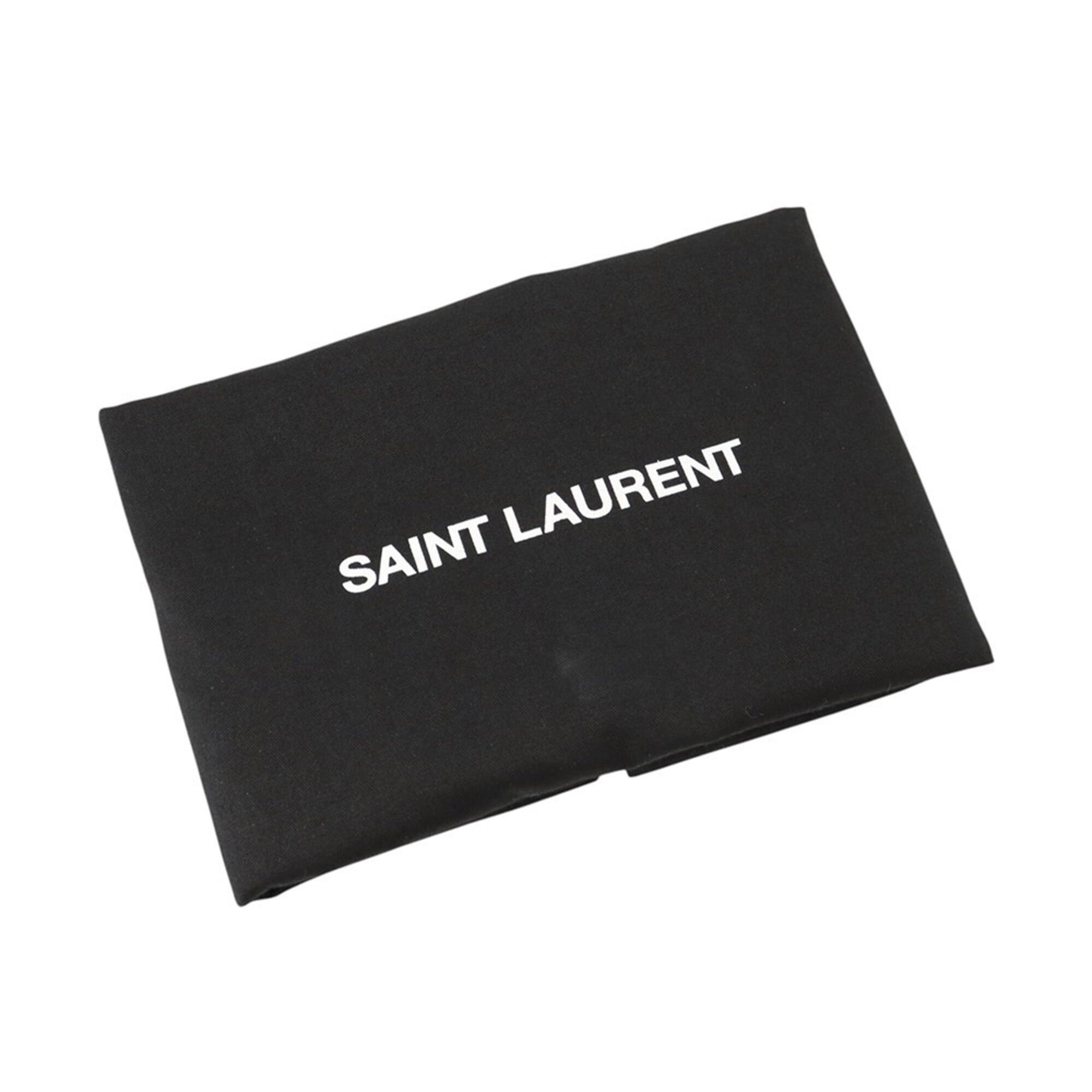 Yves Saint Laurent Yves Saint Laurent Saint Laurent Paris Chain Shoulder Bag Niki Raffia Leather 620329 SAINT LAURENT PARIS Handbag Size ONE SIZE - 14 Thumbnail