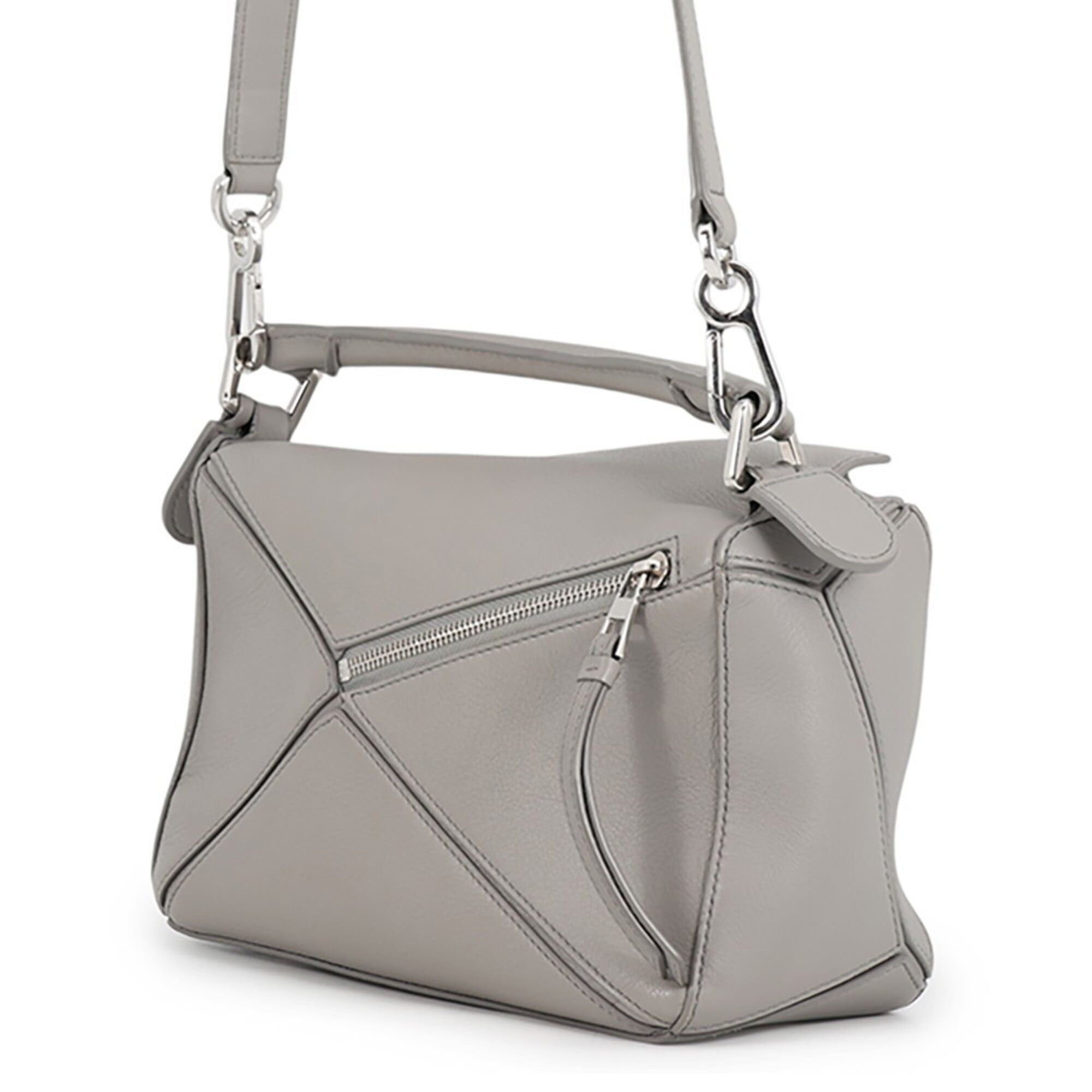 Loewe Loewe Puzzle Bag Small Leather Handbag 322.30.S21 LOEWE 2-way bag handbag Size ONE SIZE - 2 Thumbnail