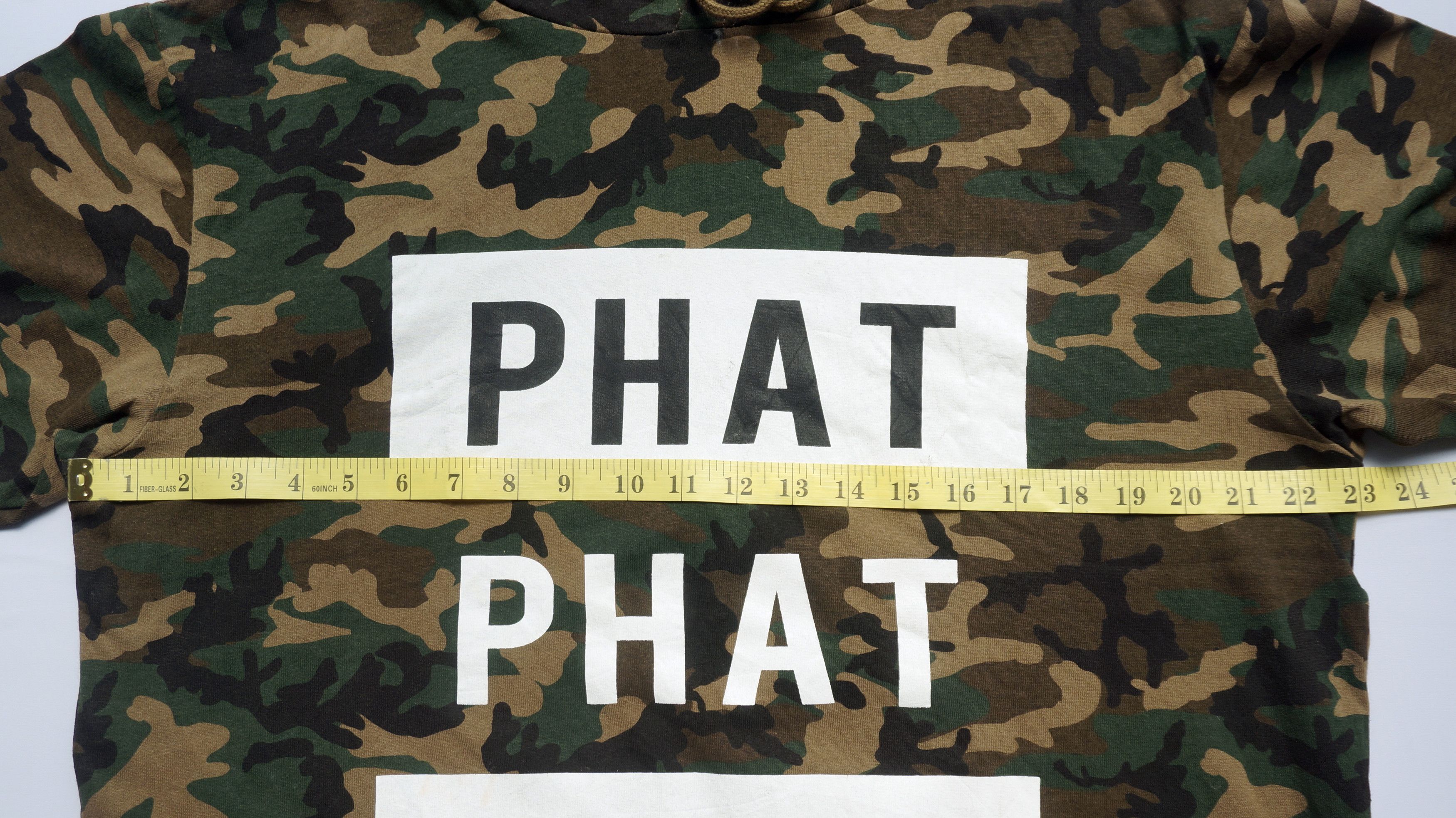 Japanese Brand JAPANESE BRAND - SPINNS Harajuku Camo Short Sleeve Hoodie Size US L / EU 52-54 / 3 - 9 Thumbnail