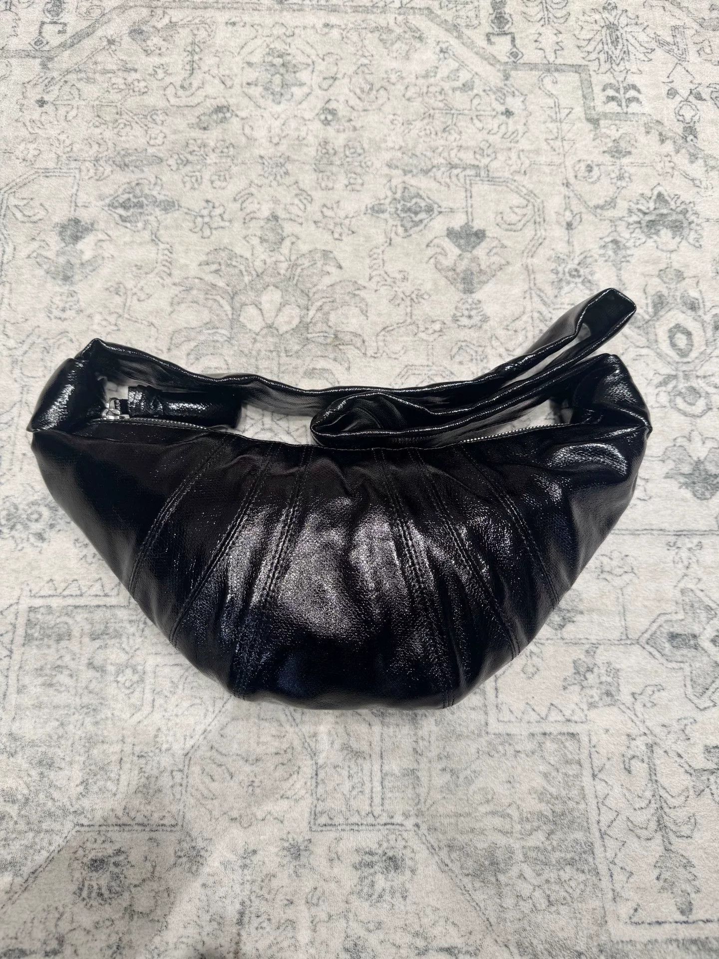 Lemaire LEMAIRE Small Croissant Bag Black Size ONE SIZE - 2 Thumbnail