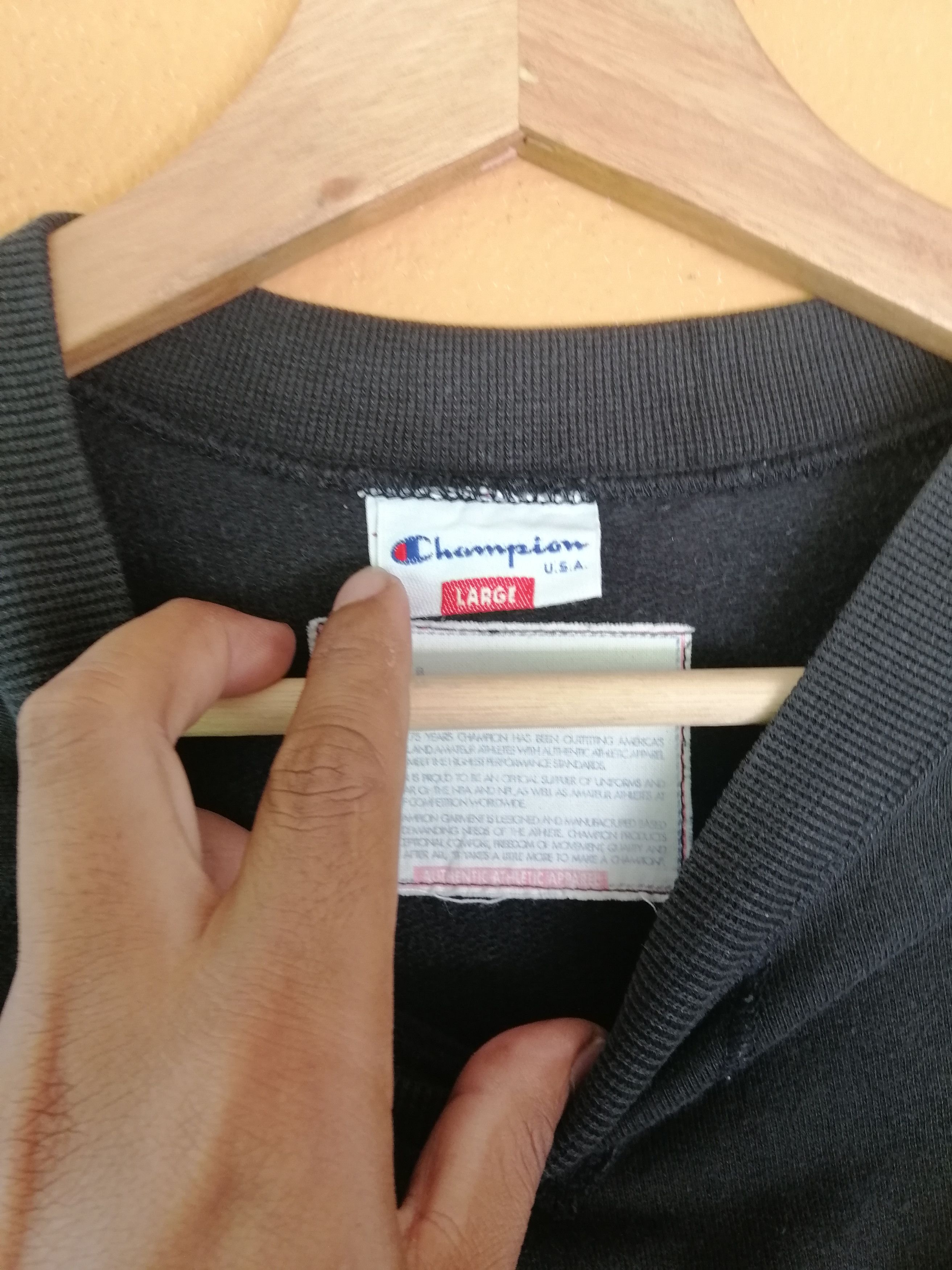 Champion × Vintage Champion Vintage Champion Big Logo Crewneck B6 Size US M / EU 48-50 / 2 - 4 Thumbnail