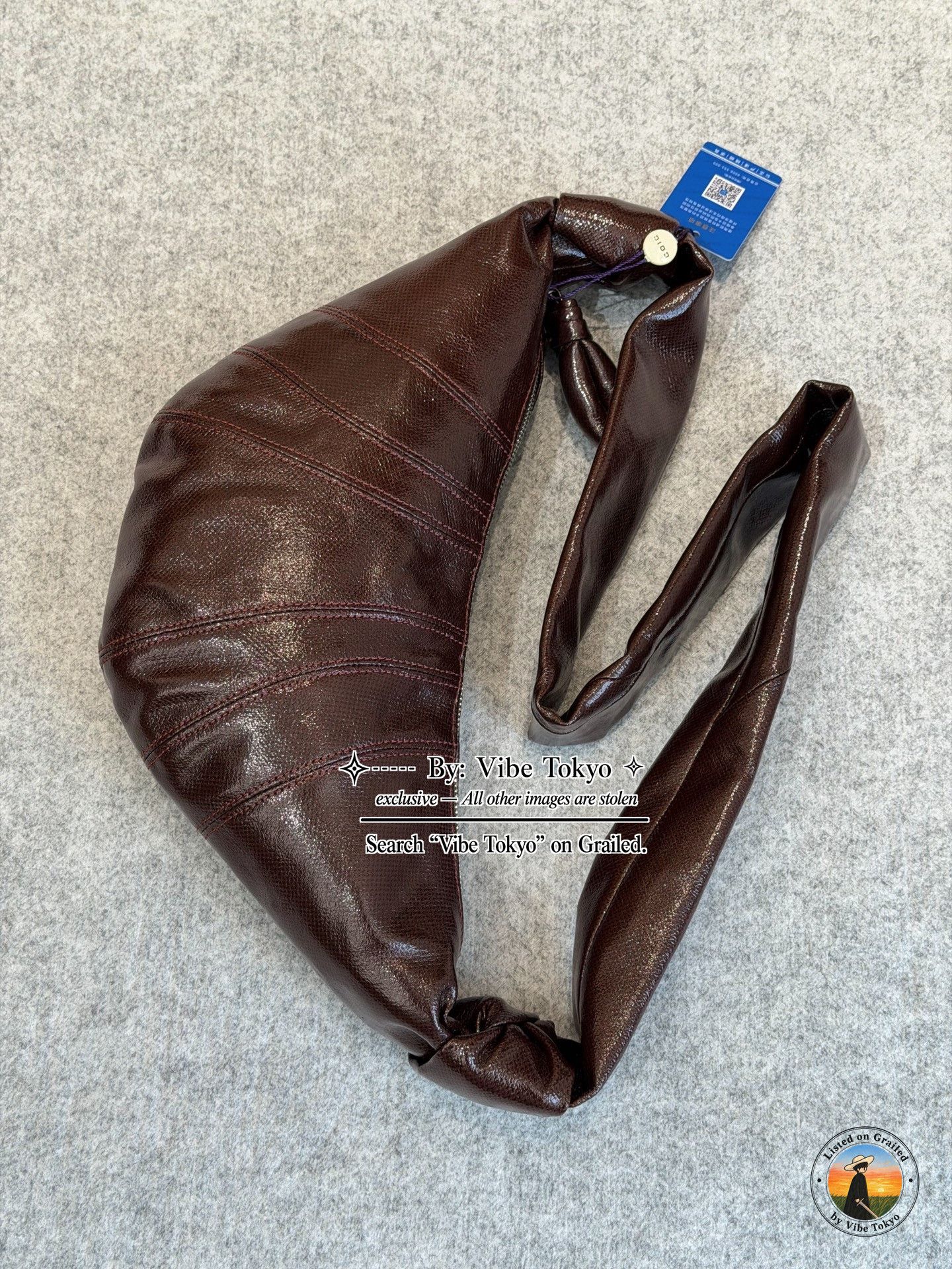 Lemaire Lemaire Chocolate Fondant Small Croissant Bag Size ONE SIZE - 3 Thumbnail