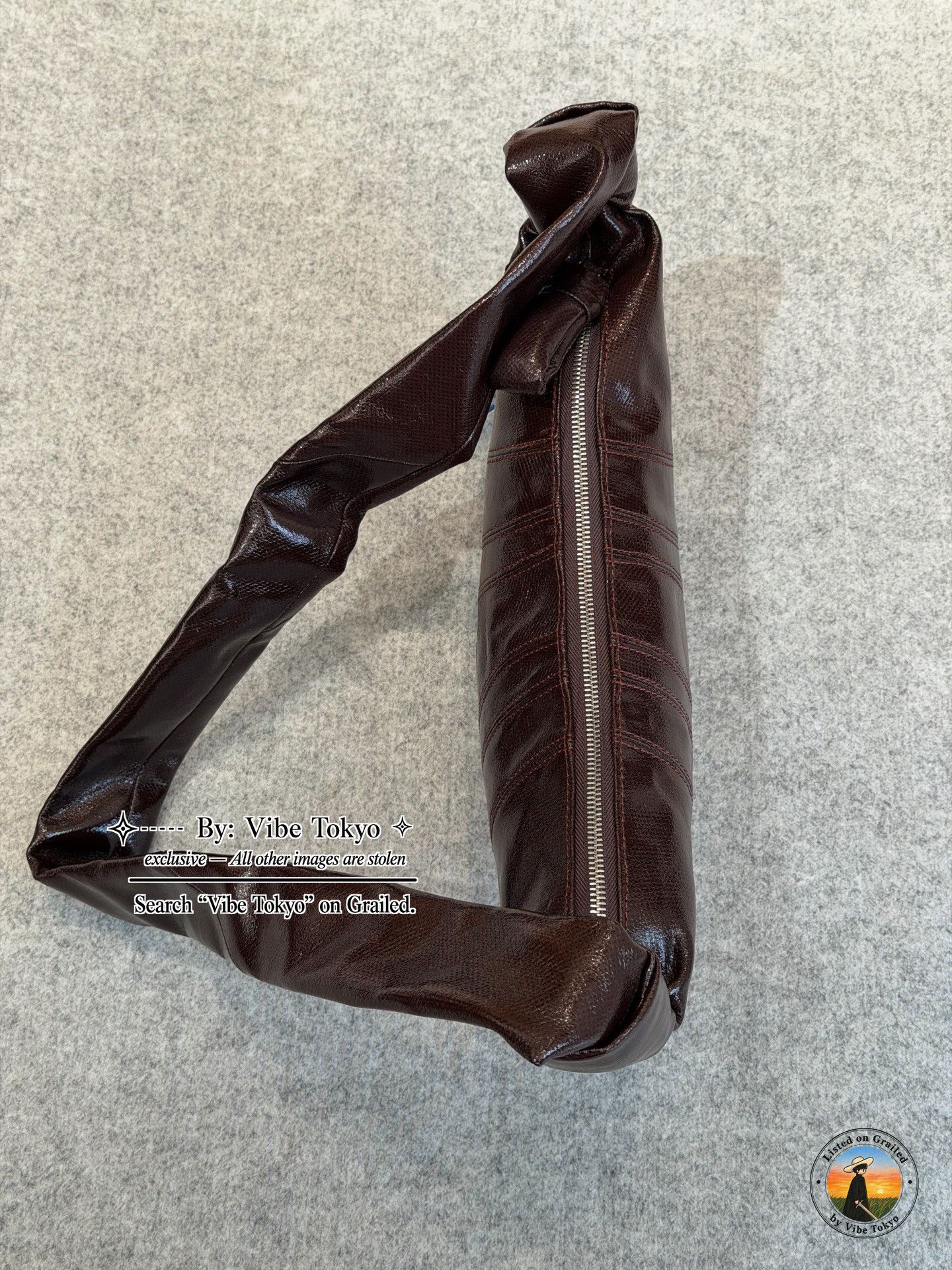 Lemaire Lemaire Chocolate Fondant Small Croissant Bag Size ONE SIZE - 7 Thumbnail
