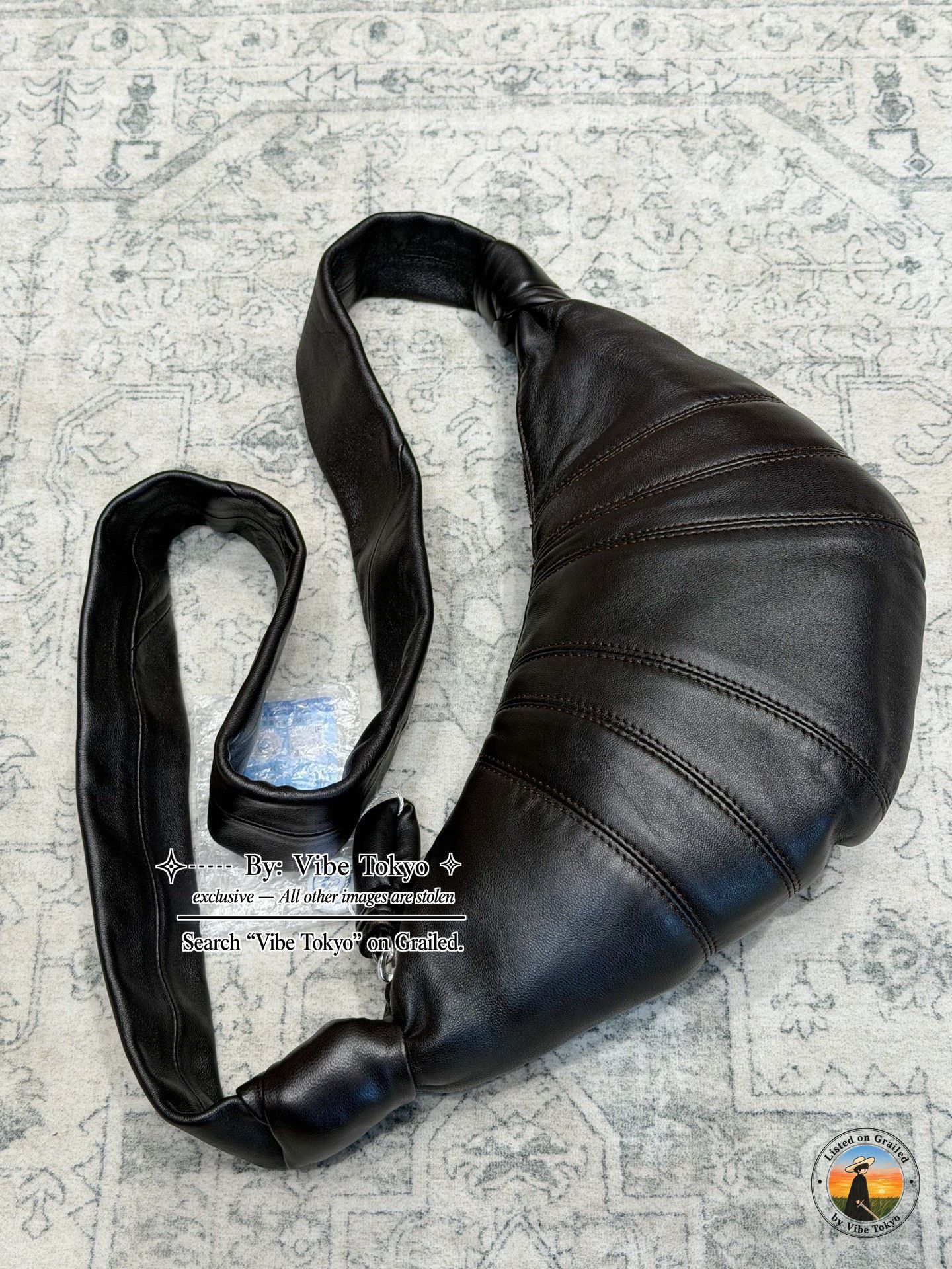 Lemaire LEMAIRE Croissant Leather Shoulder Bag Size ONE SIZE - 5 Thumbnail