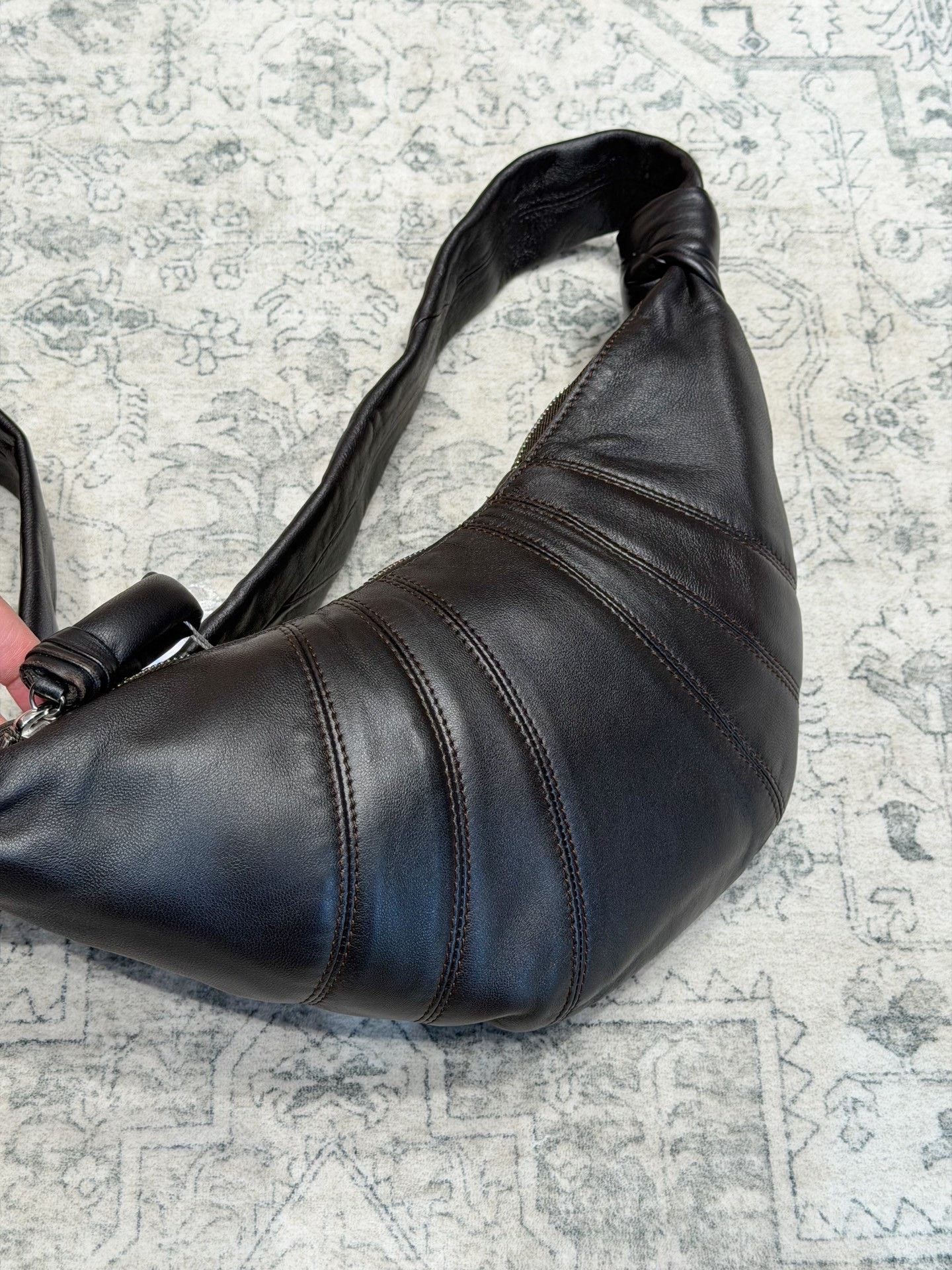 Lemaire LEMAIRE Croissant Leather Shoulder Bag Size ONE SIZE - 4 Thumbnail