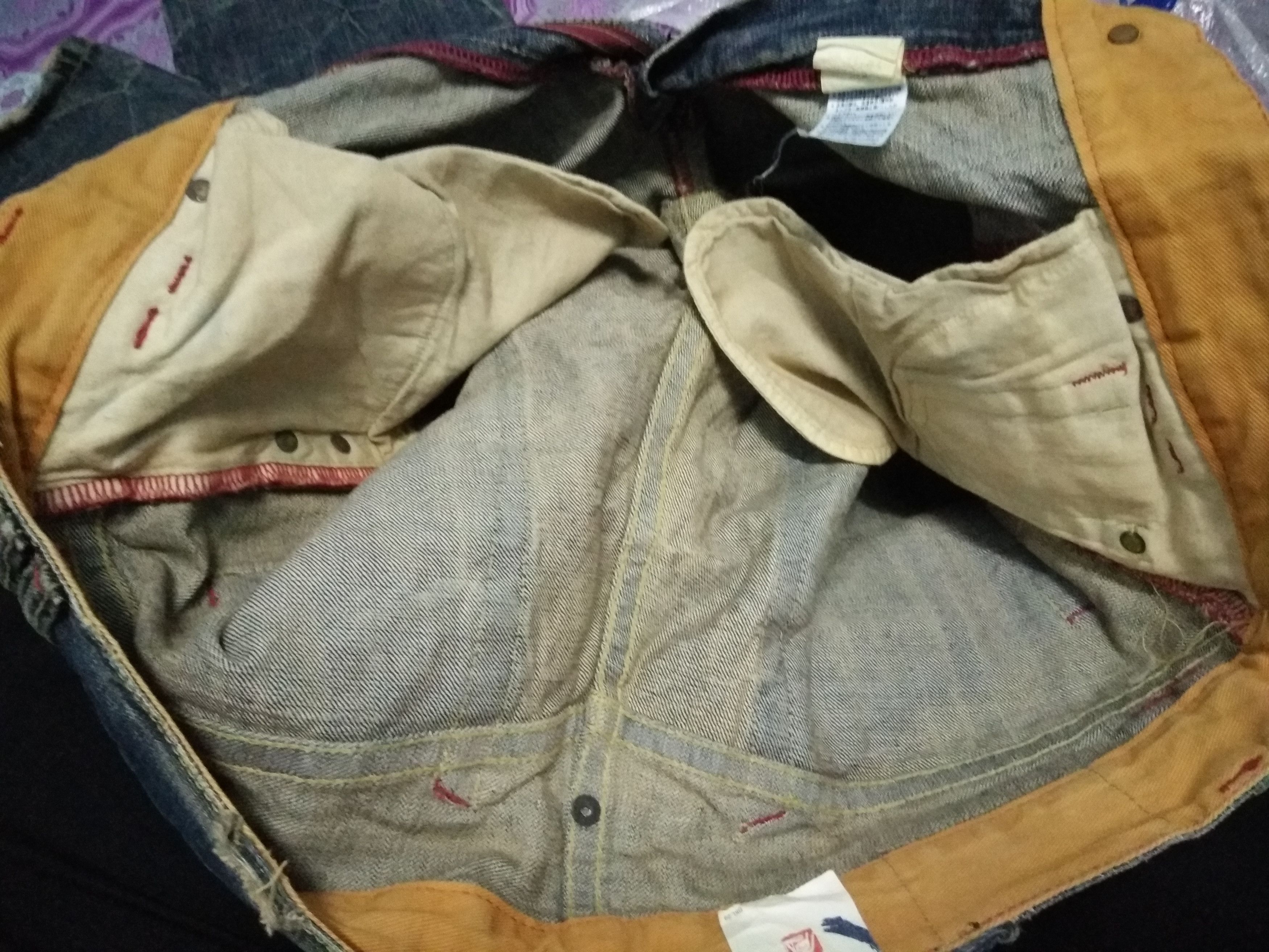 Eternal × Japanese Brand Rare Eternal Monogram Pocket Distressed Jeans Made in Japan Size US 36 / EU 52 - 13 Thumbnail