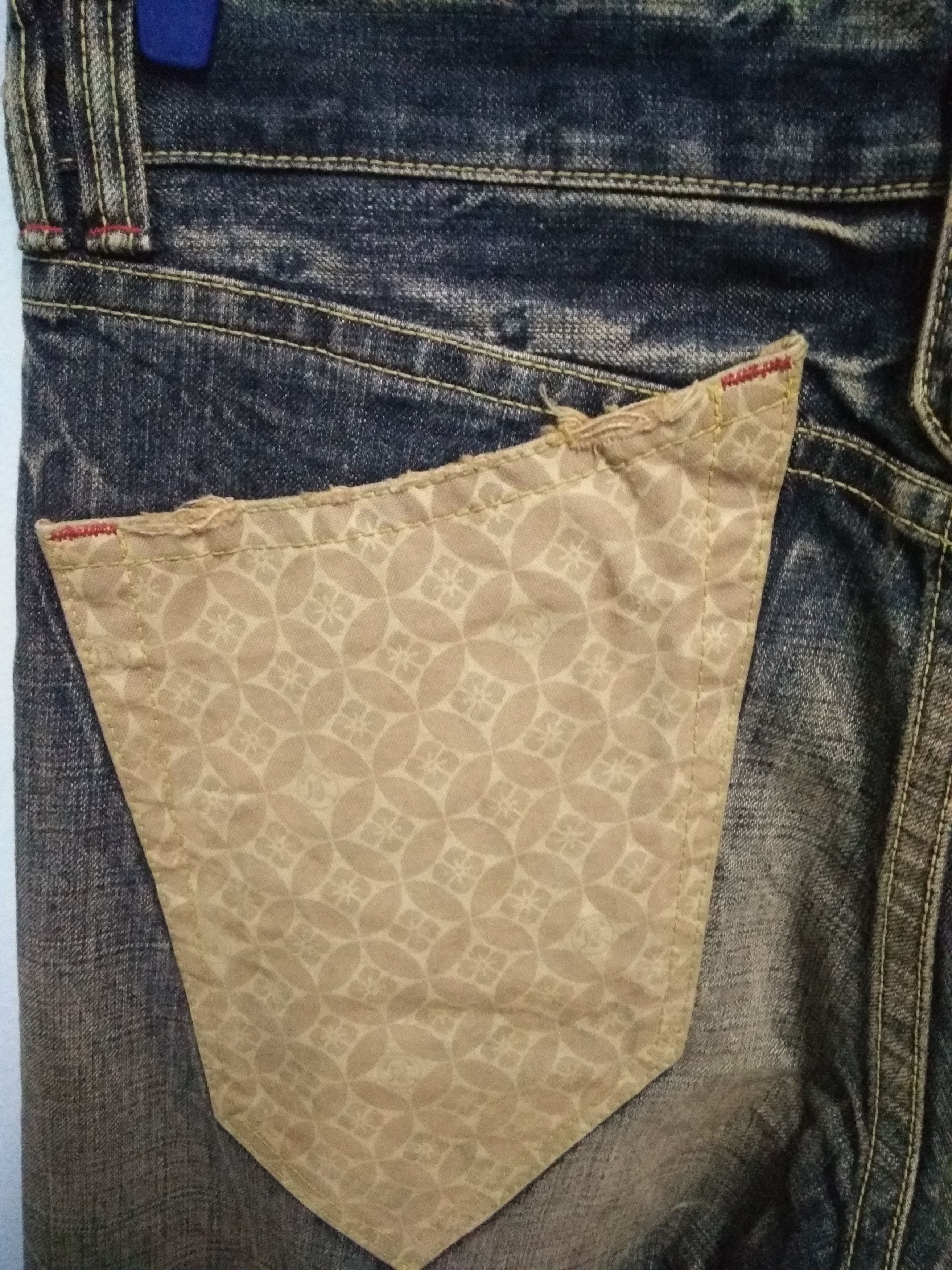 Eternal × Japanese Brand Rare Eternal Monogram Pocket Distressed Jeans Made in Japan Size US 36 / EU 52 - 7 Thumbnail