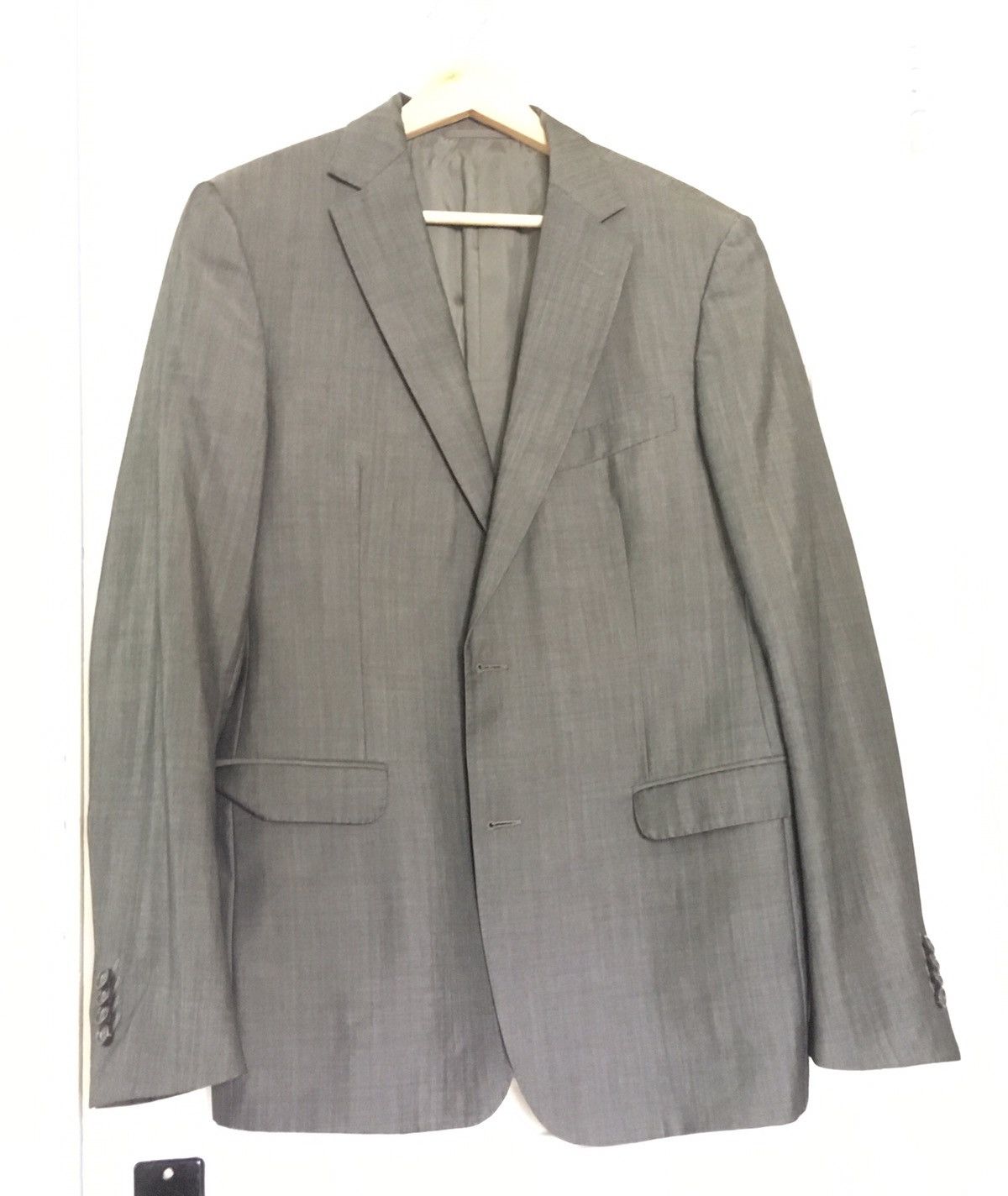 Wool Sharkskin Sport Coat