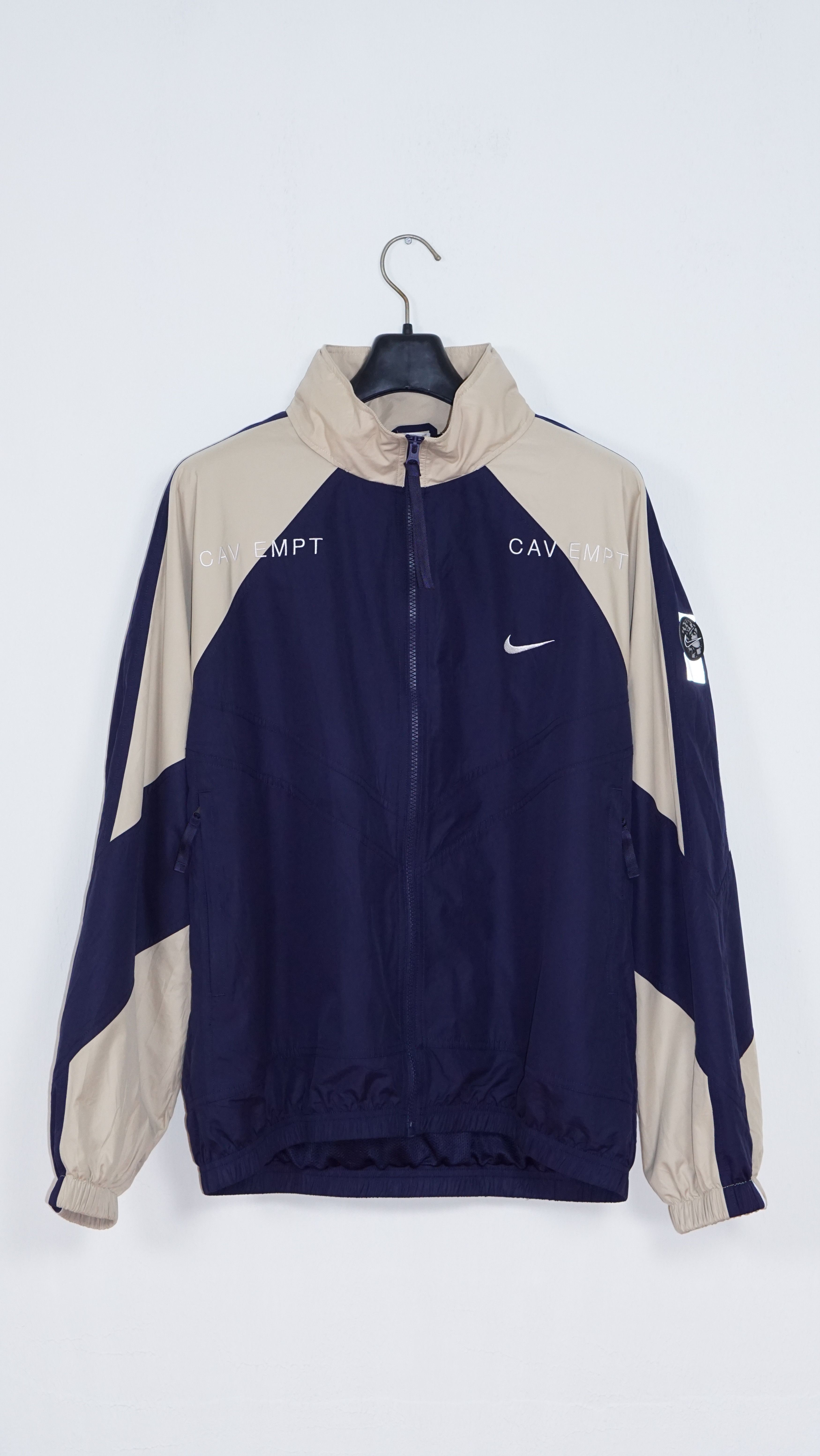 レアUSED] NIKE x C.E CAVEMPT TRACK JACKET - ナイロンジャケット