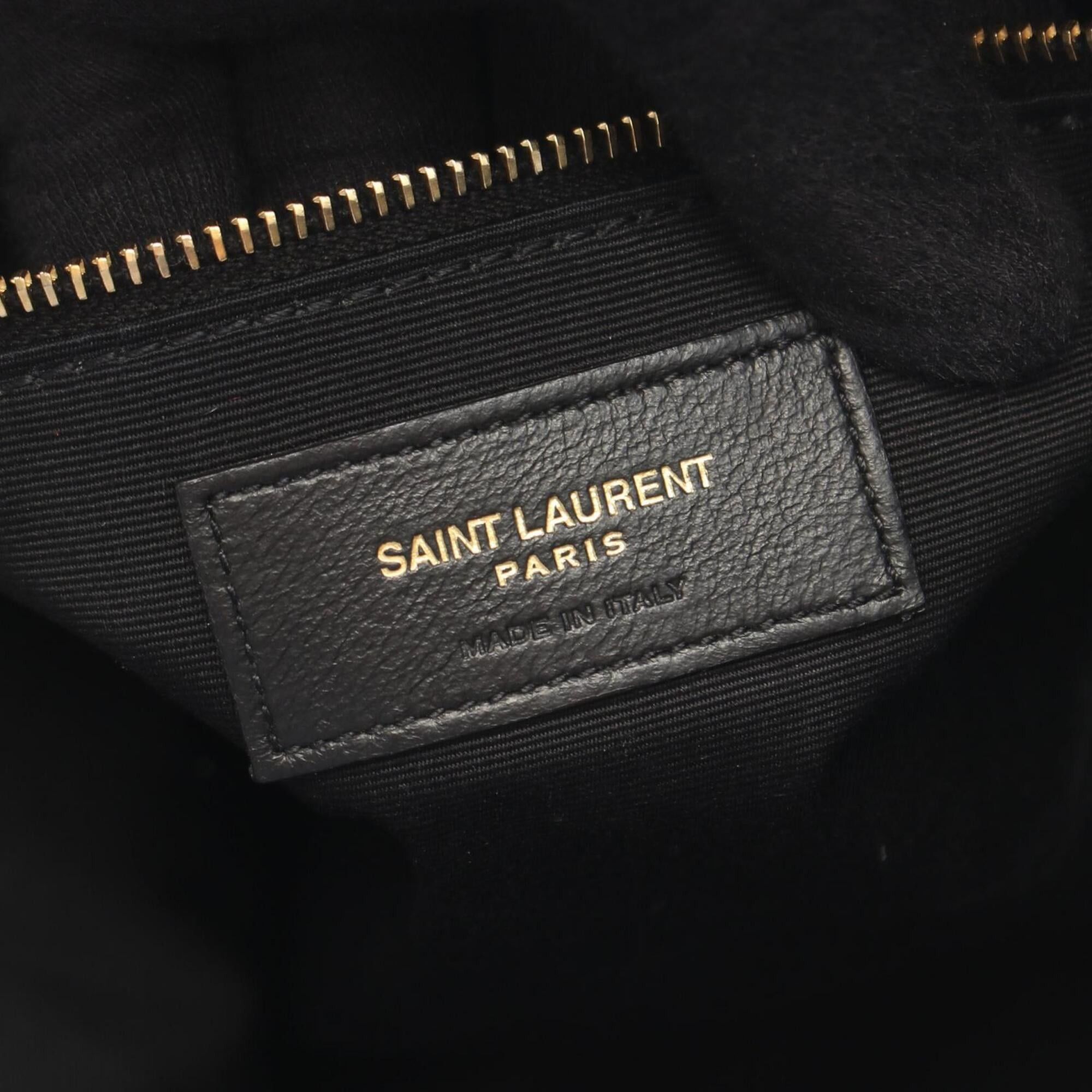 Yves Saint Laurent Yves Saint Laurent Saint Laurent Paris Icare Maxi Tote Bag Handbag Leather Women's Black 698651AAANG1000 Size ONE SIZE - 4 Thumbnail