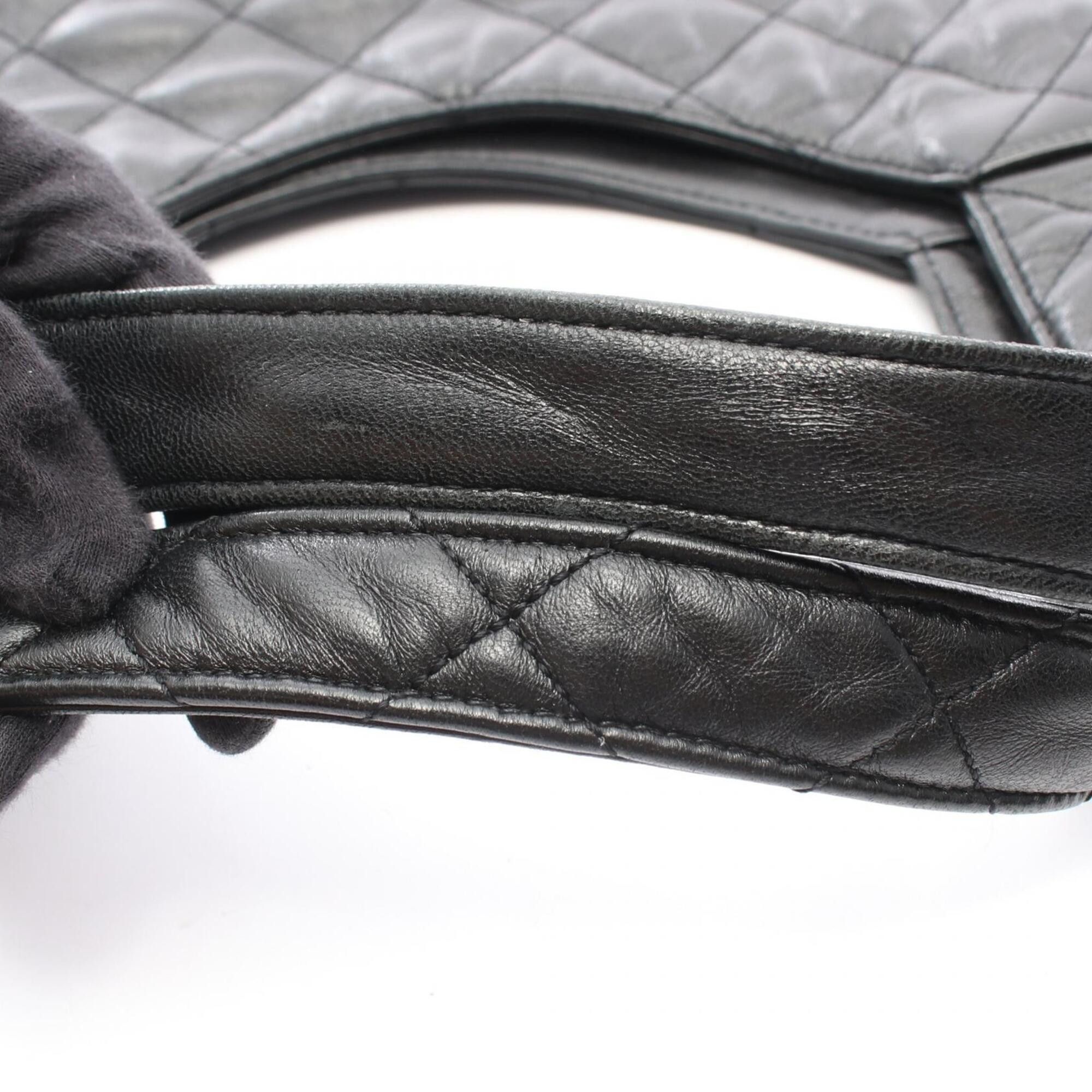 Yves Saint Laurent Yves Saint Laurent Saint Laurent Paris Icare Maxi Tote Bag Handbag Leather Women's Black 698651AAANG1000 Size ONE SIZE - 7 Thumbnail