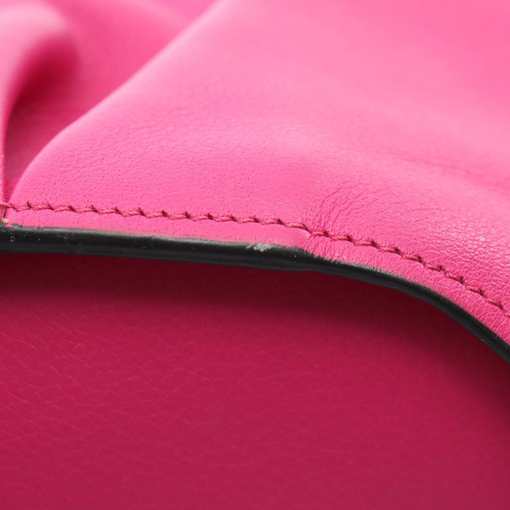 Loewe Loewe Elephant Bag Mini Shoulder Handbag Calfskin Women's Pink Size ONE SIZE - 5 Thumbnail