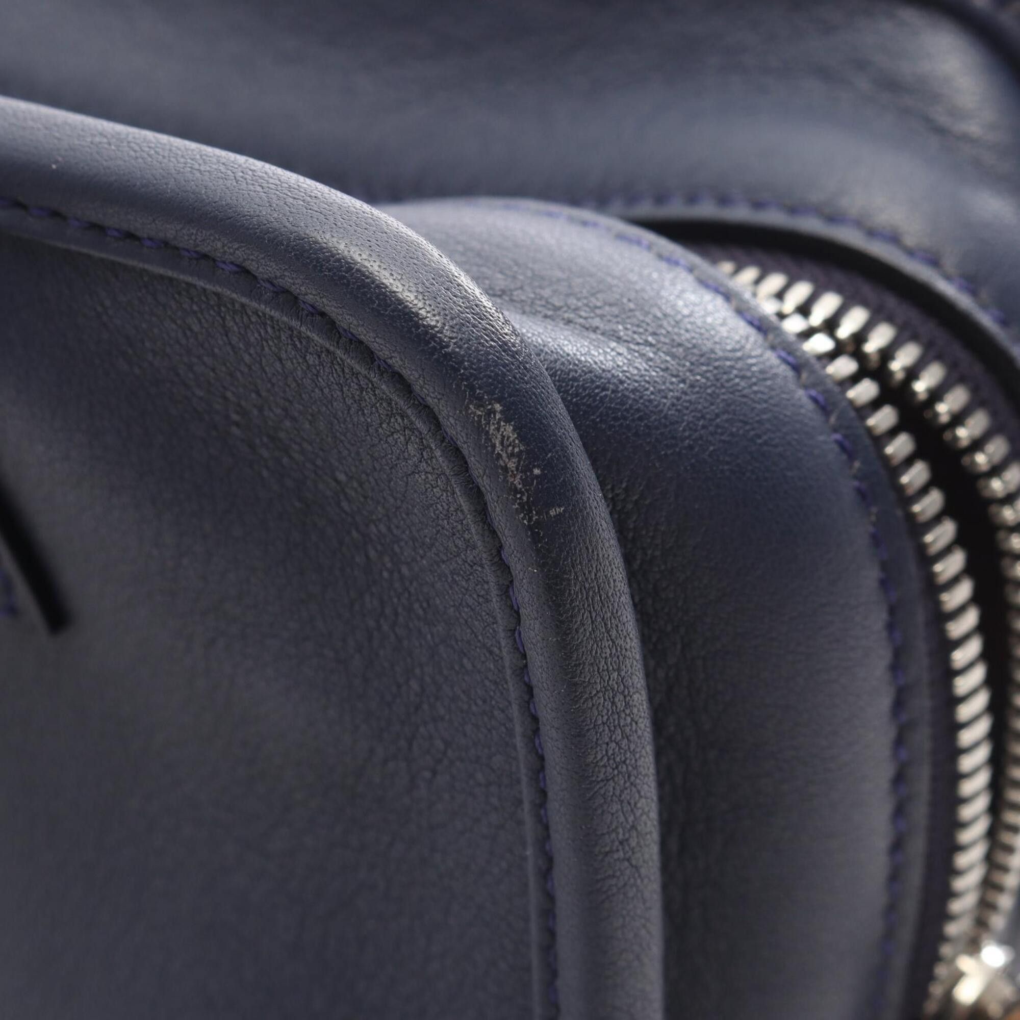 Loewe Loewe Amazona 23 2-Way Handbag, Leather, Women's, Navy Size ONE SIZE - 5 Thumbnail