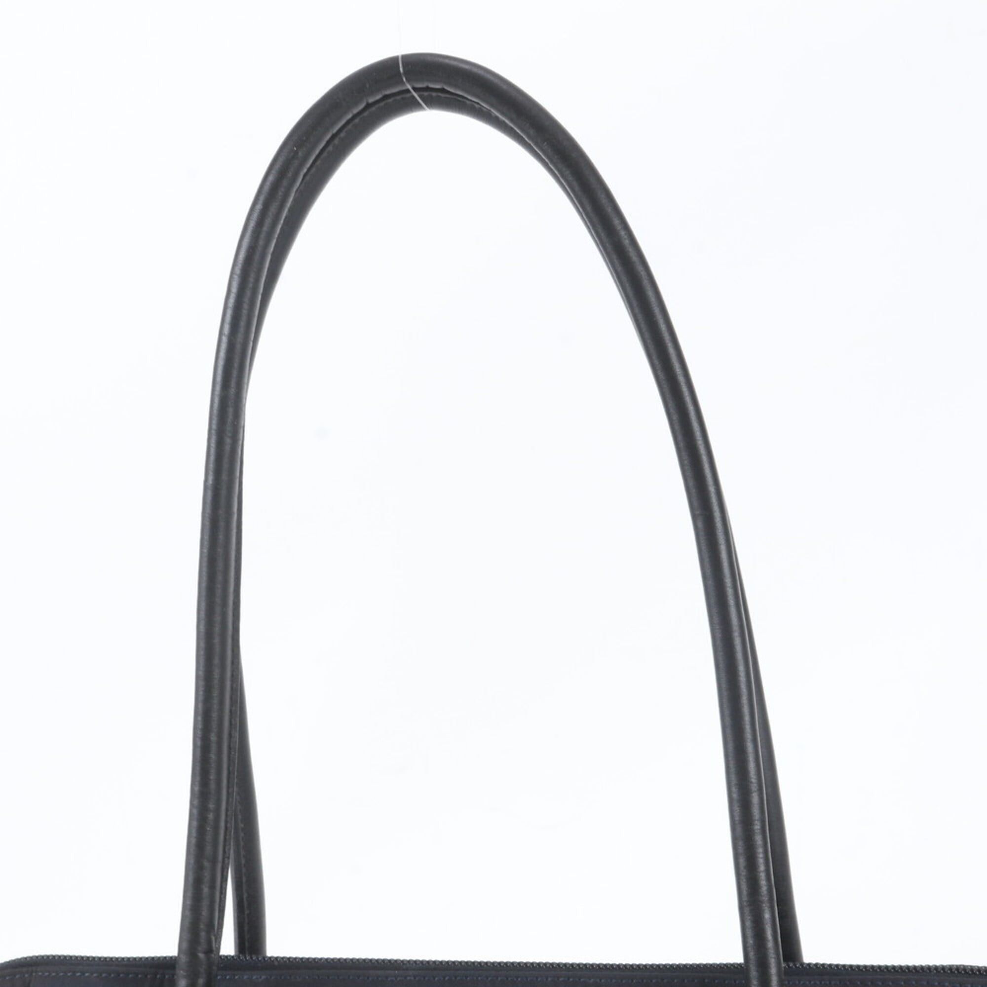 Prada Prada Tessuto Nylon Leather Tote Bag Shoulder Navy Blue Brand Women's Size ONE SIZE - 2 Thumbnail