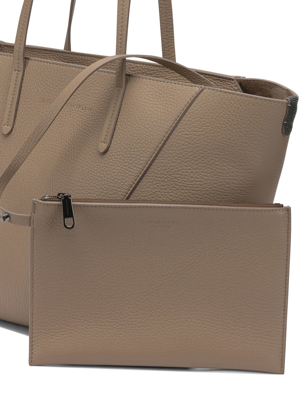 Brunello Cucinelli Brunello Cucinelli "BC Duo" large shoulder bag Size ONE SIZE - 4 Thumbnail