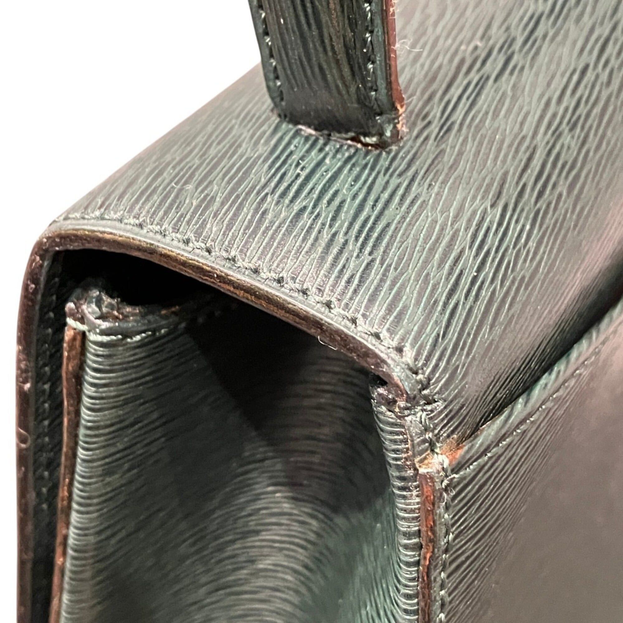 Celine Celine 2-way bag, handbag, Triomphe leather Size ONE SIZE - 4 Thumbnail