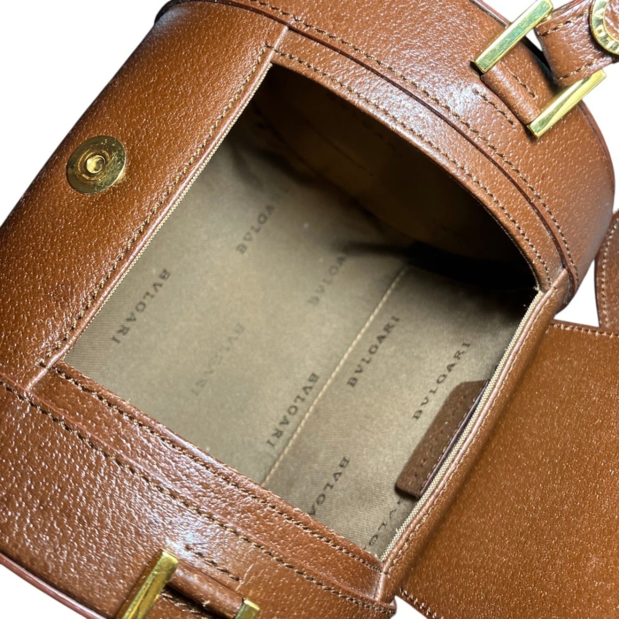 Bvlgari Bulgari BVLGARI Drum Bag Handbag B.zero1 Leather Size ONE SIZE - 6 Thumbnail